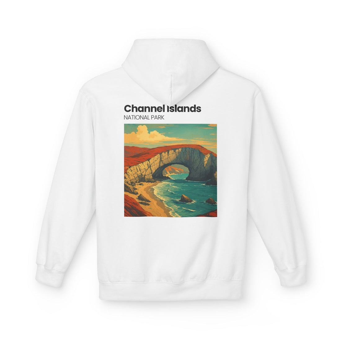 Channel Islands National Park Hoodie | Vintage Coastal Poster