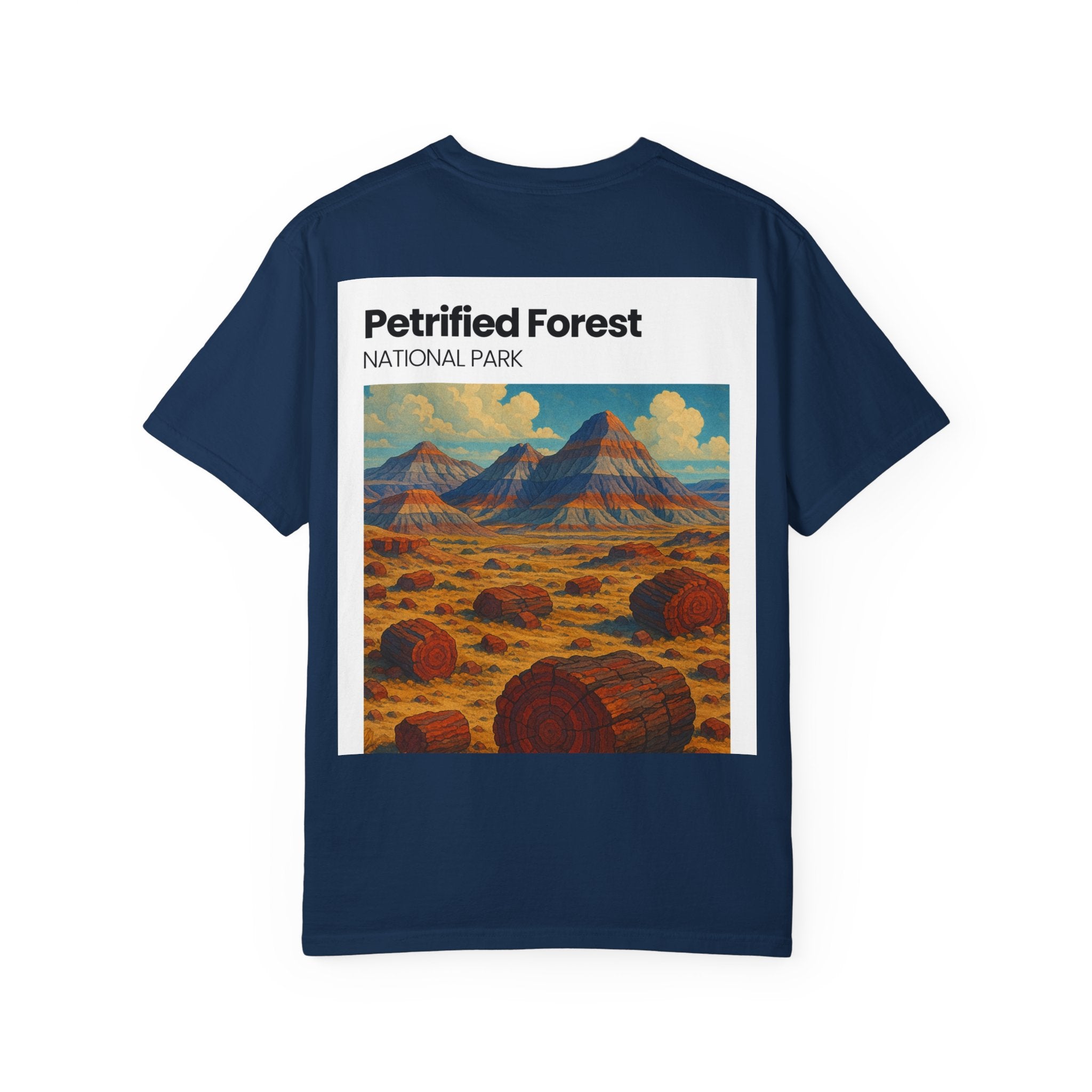 Petrified Forest National Park Poster T-shirt | Vintage Landscape Print