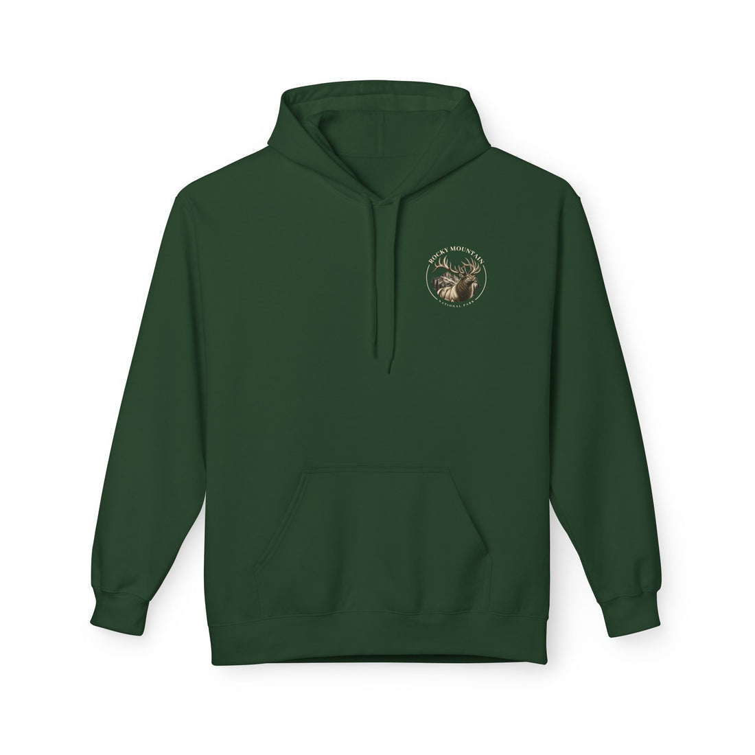 Rocky Mountain National Park Elk Graphic Hoodie