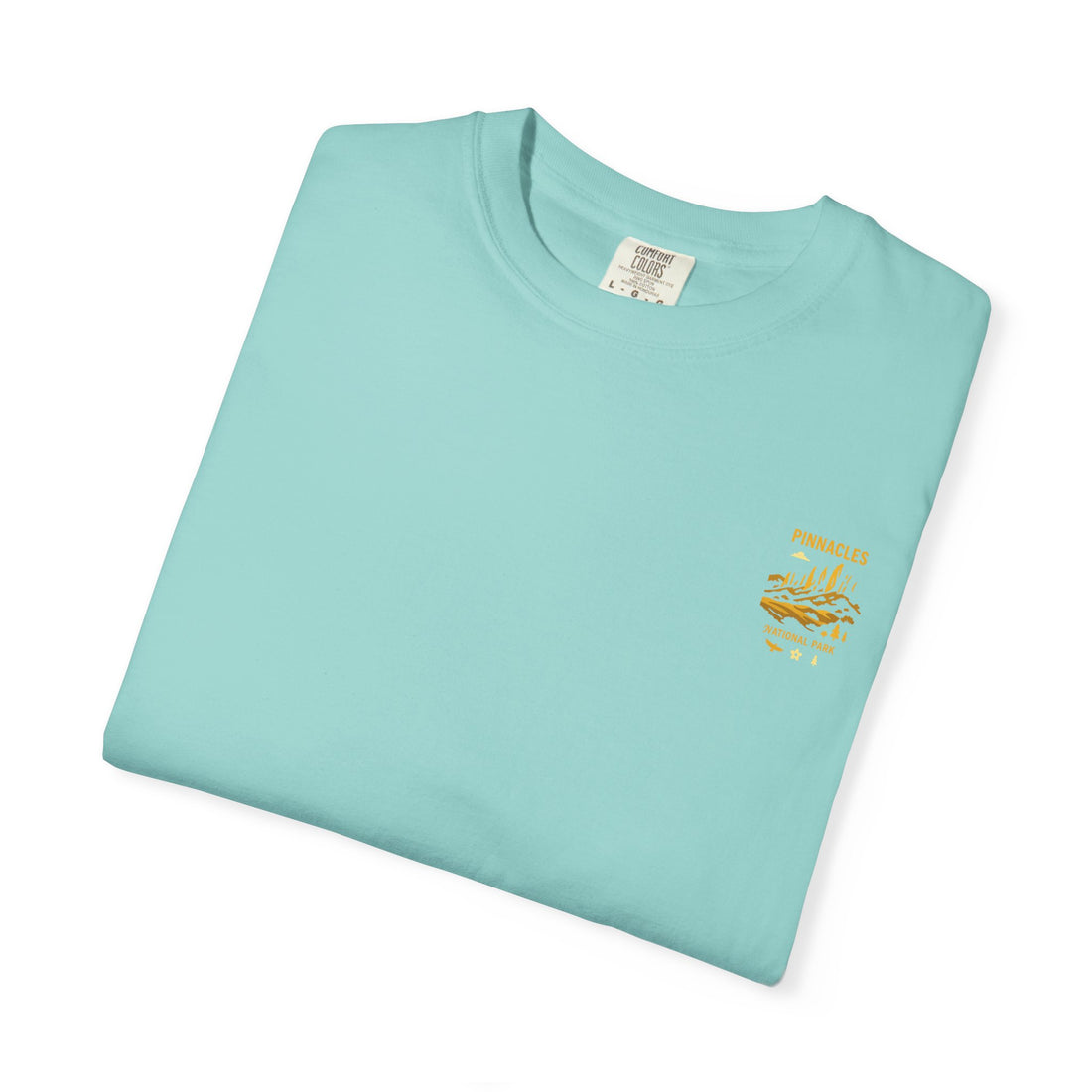 Pinnacles National Park landscape T-Shirt | retro nature poster design