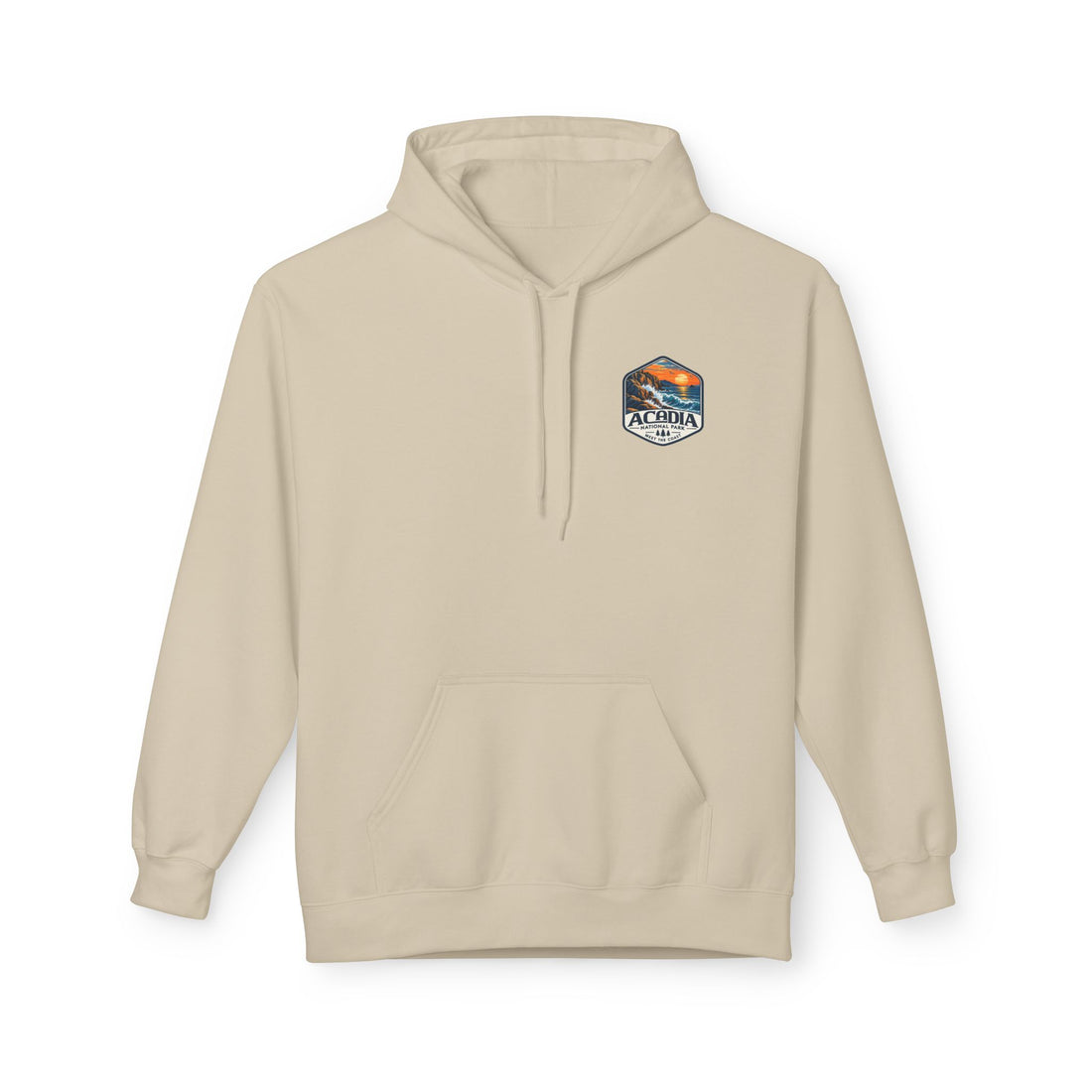 Acadia National Park Rocky Coast Graphic hoodie
