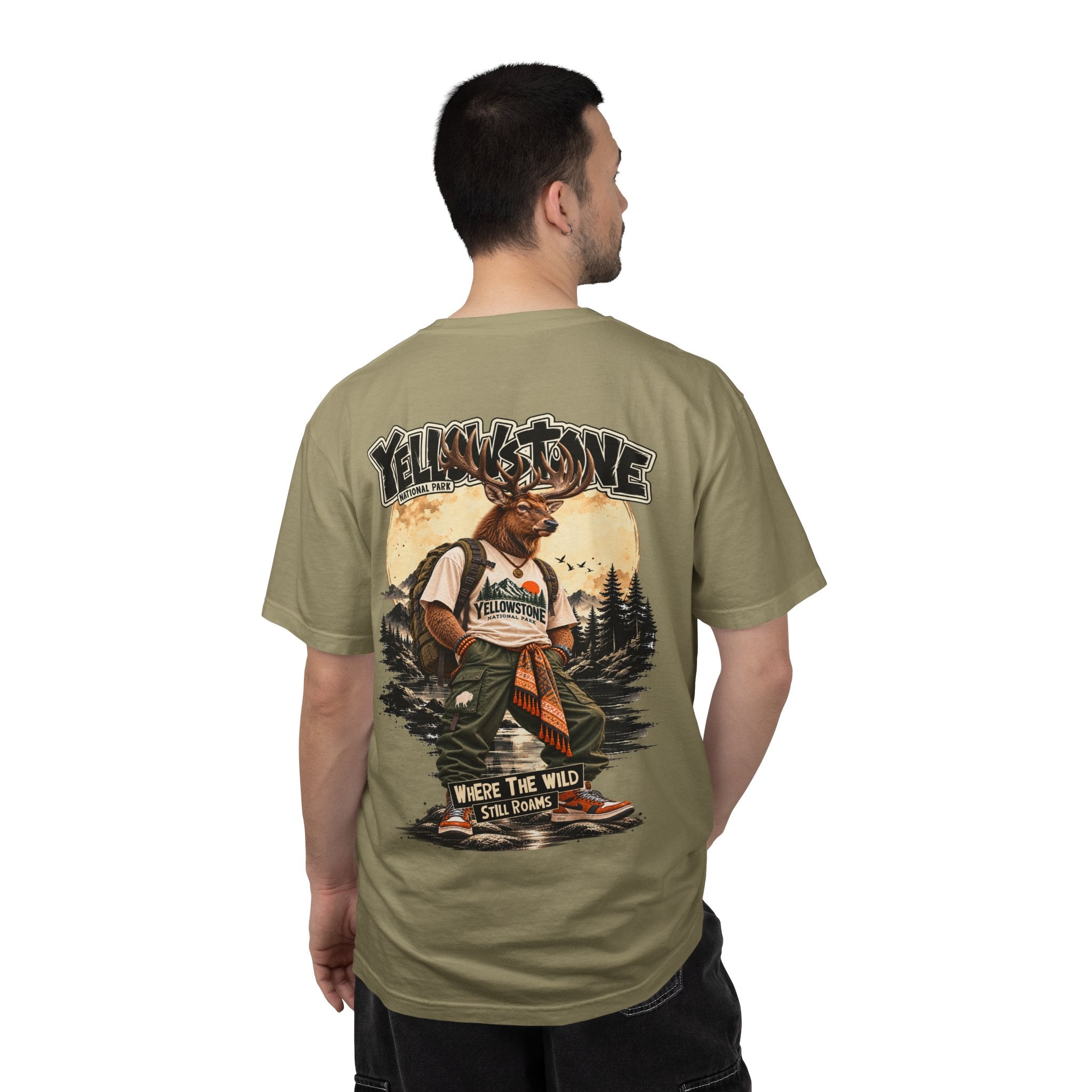 Yellowstone Elk – Where the Wild Still Roams T-Shirt