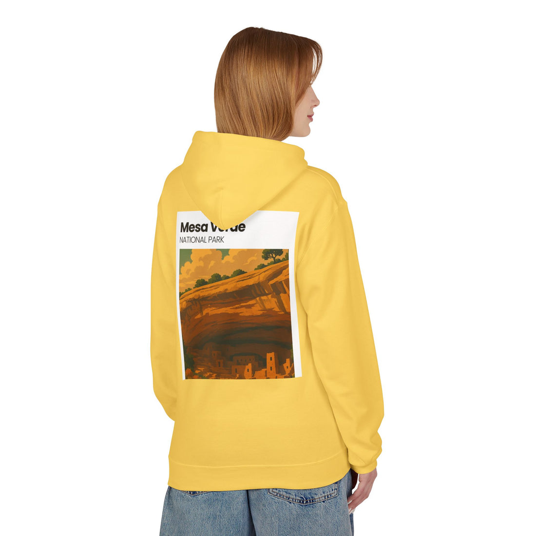 Mesa Verde National Park Hoodie | Cliff Dwelling Landscape Print