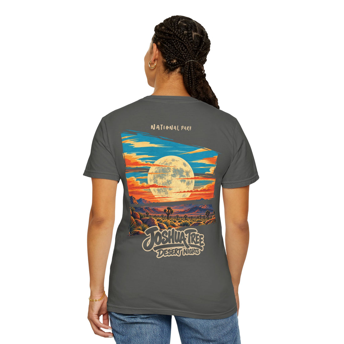 Joshua Tree National Park – Moon Graphic T-Shirt