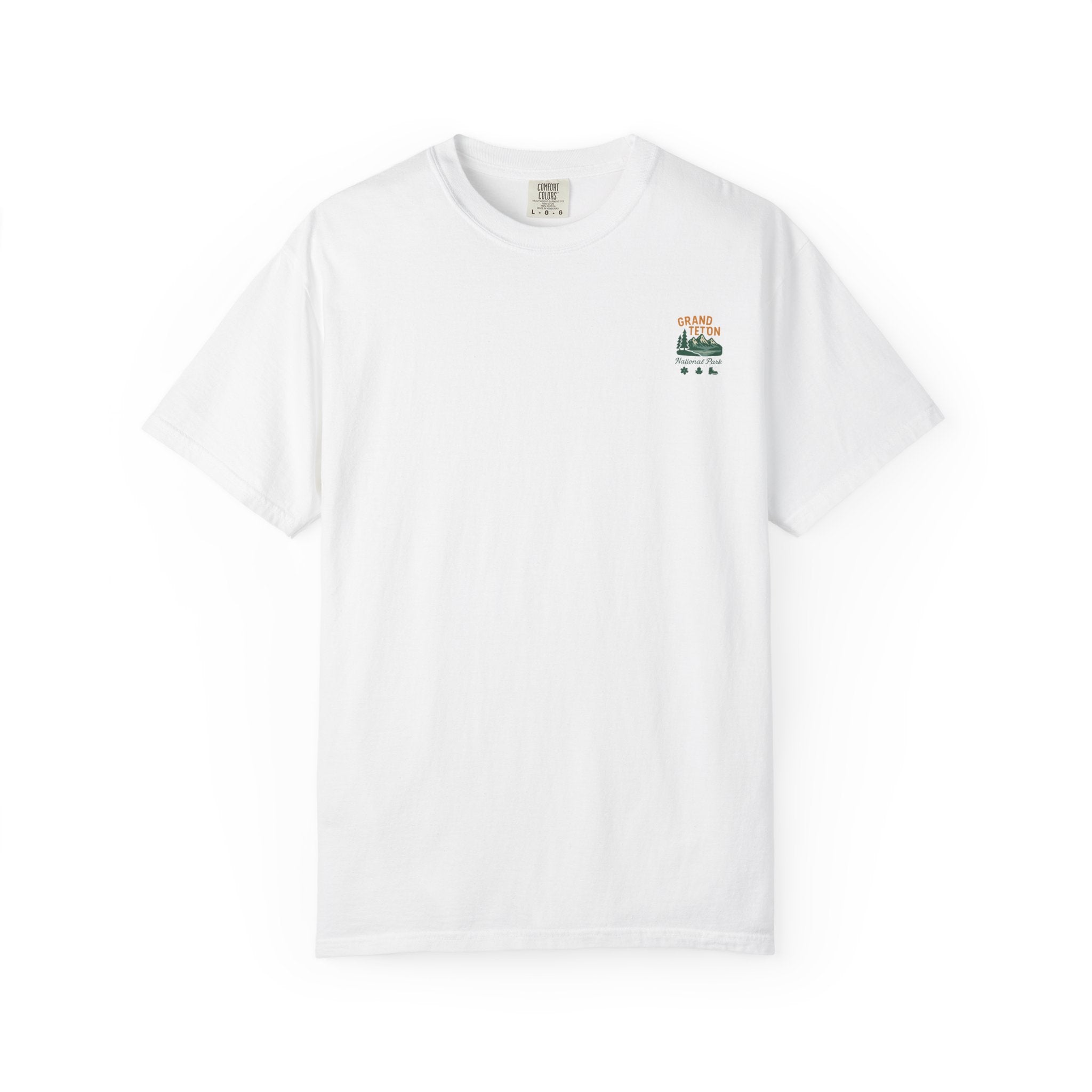 Grand Teton National Park Moose T-Shirt | Vintage Mountain Landscape