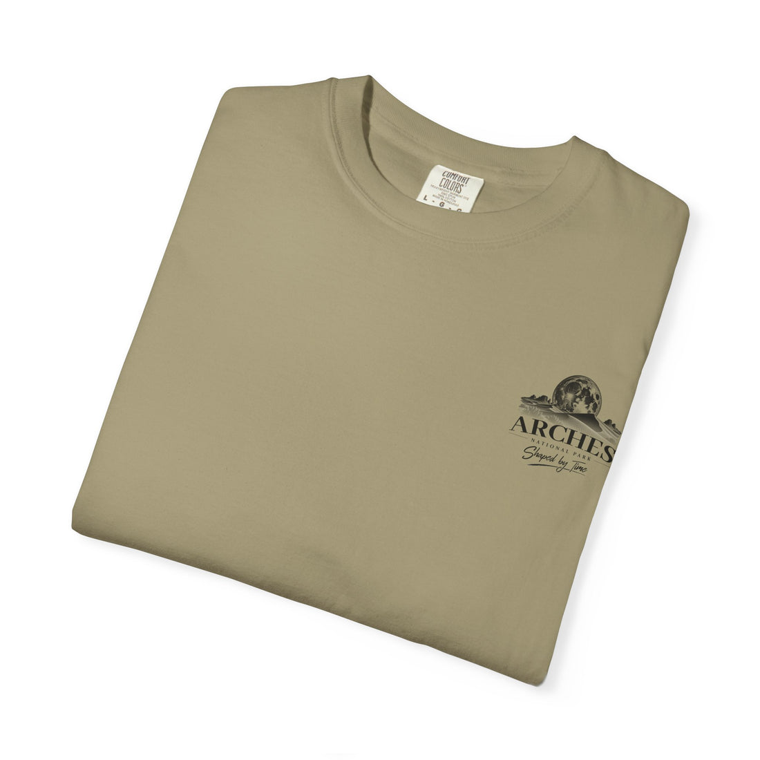 Arches National Park Desert Moon Graphic T-Shirt