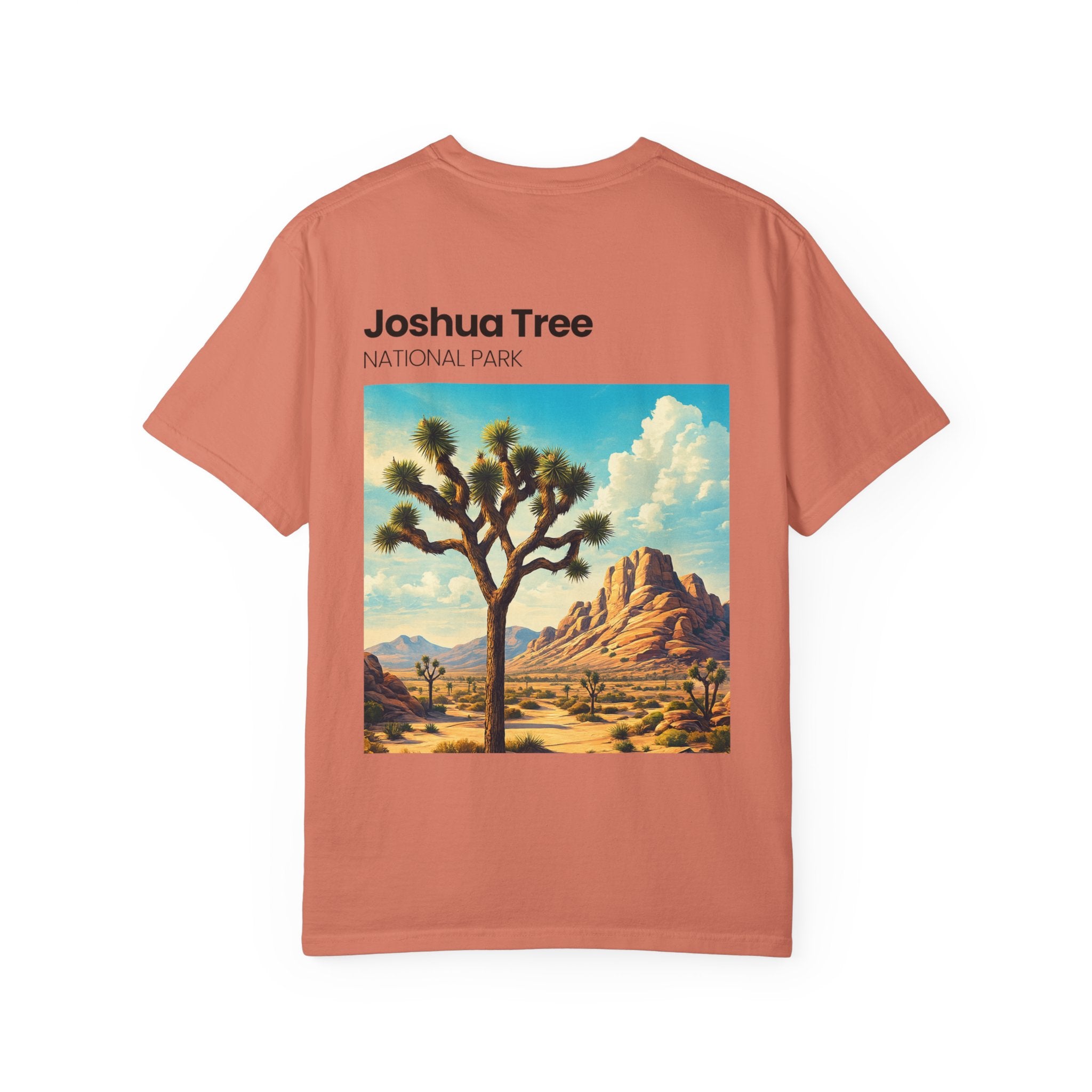 Joshua Tree National Park Vintage Landscape T-Shirt | Desert Scene Tee