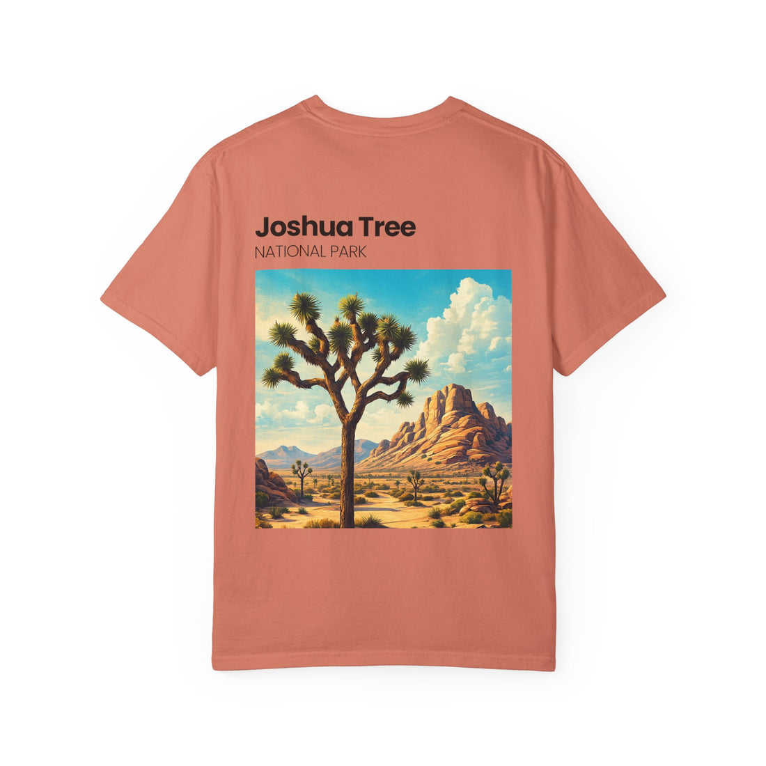 Joshua Tree National Park Vintage Landscape T-Shirt | Desert Scene Tee