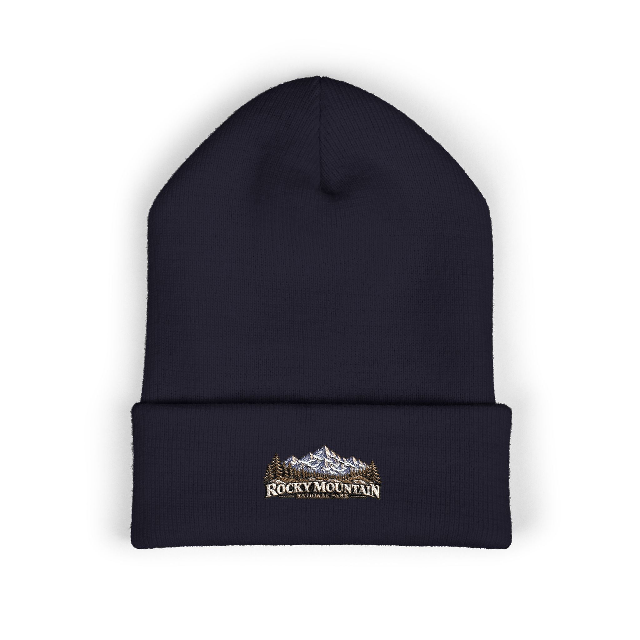 Rocky Mountain National Park Mountain Range Beanie