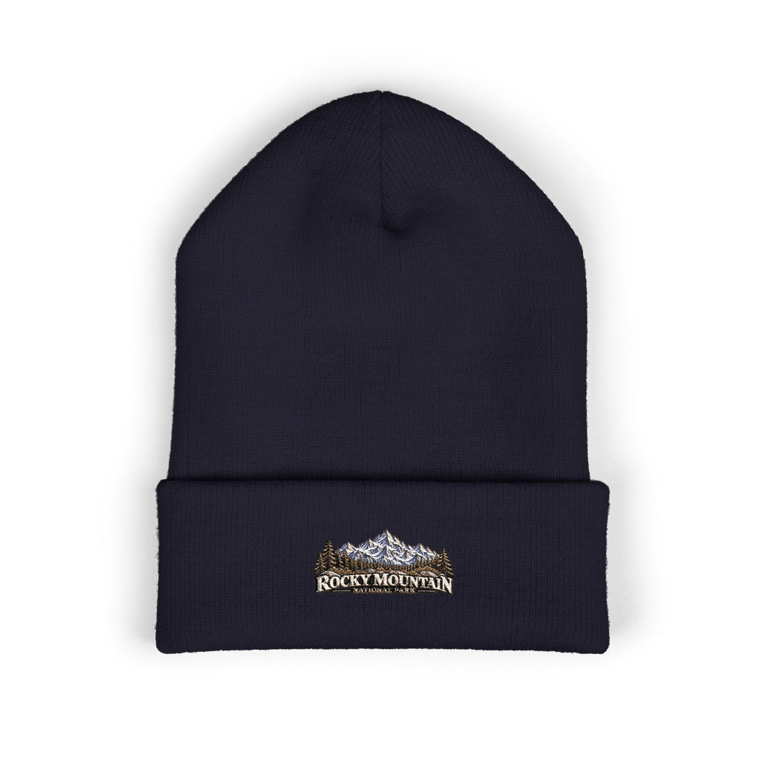 Rocky Mountain National Park Mountain Range Beanie