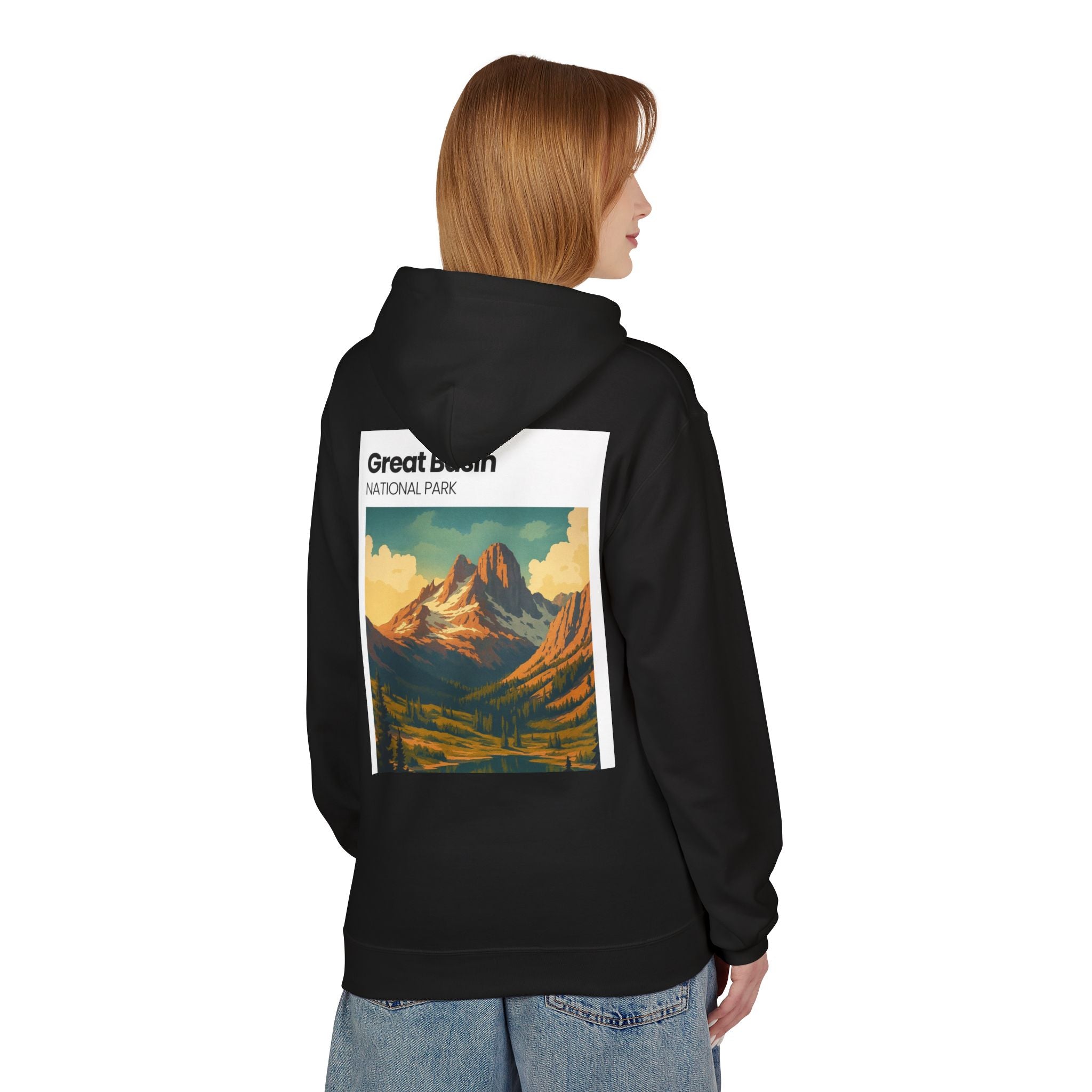 Great Basin National Park Hoodie | Vintage Landscape Pullover