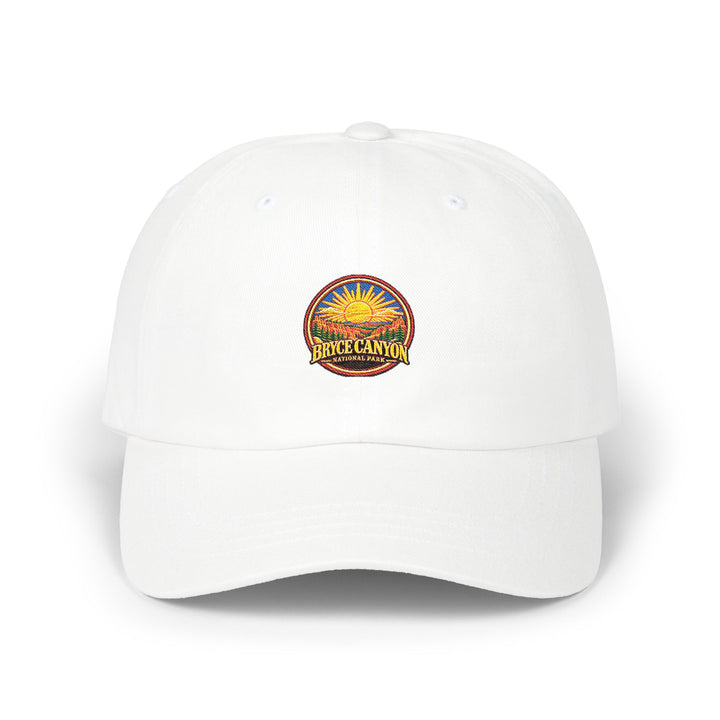 Bryce Canyon Sunrise Round Logo Dad Cap