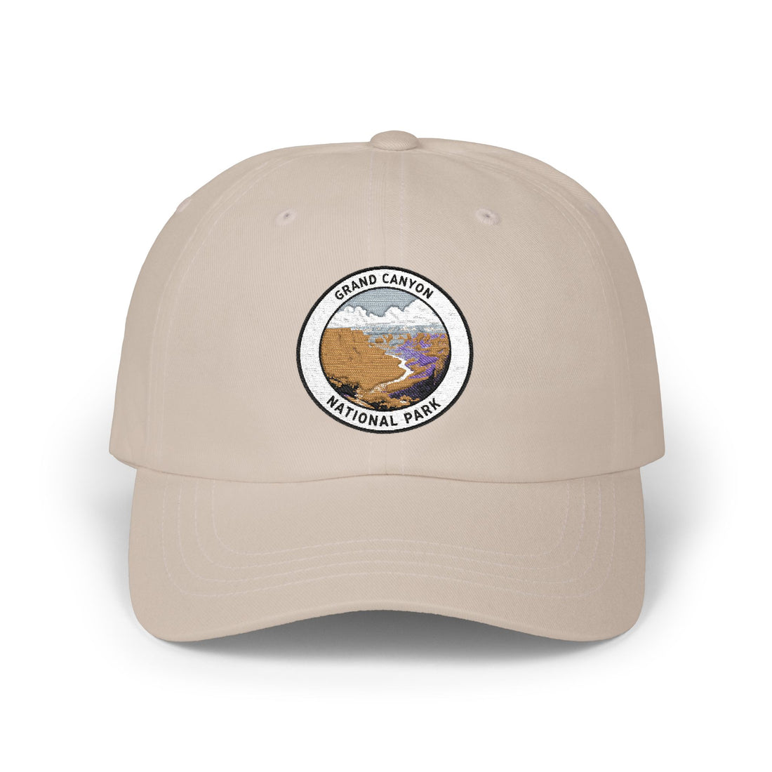 Yellow Wildflower Meadow Dad Cap | Vintage National Park Patch