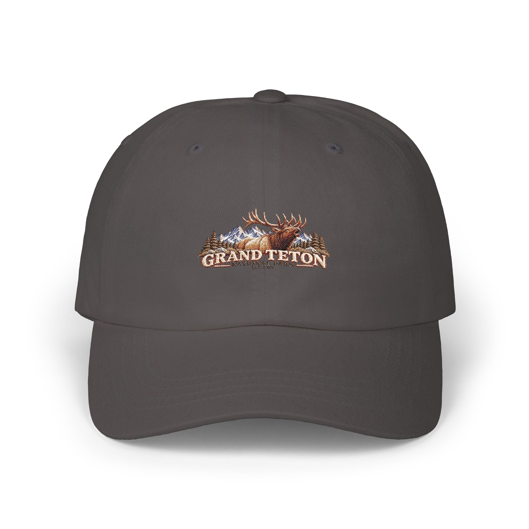 Grand Teton National Park Elk Dad Cap