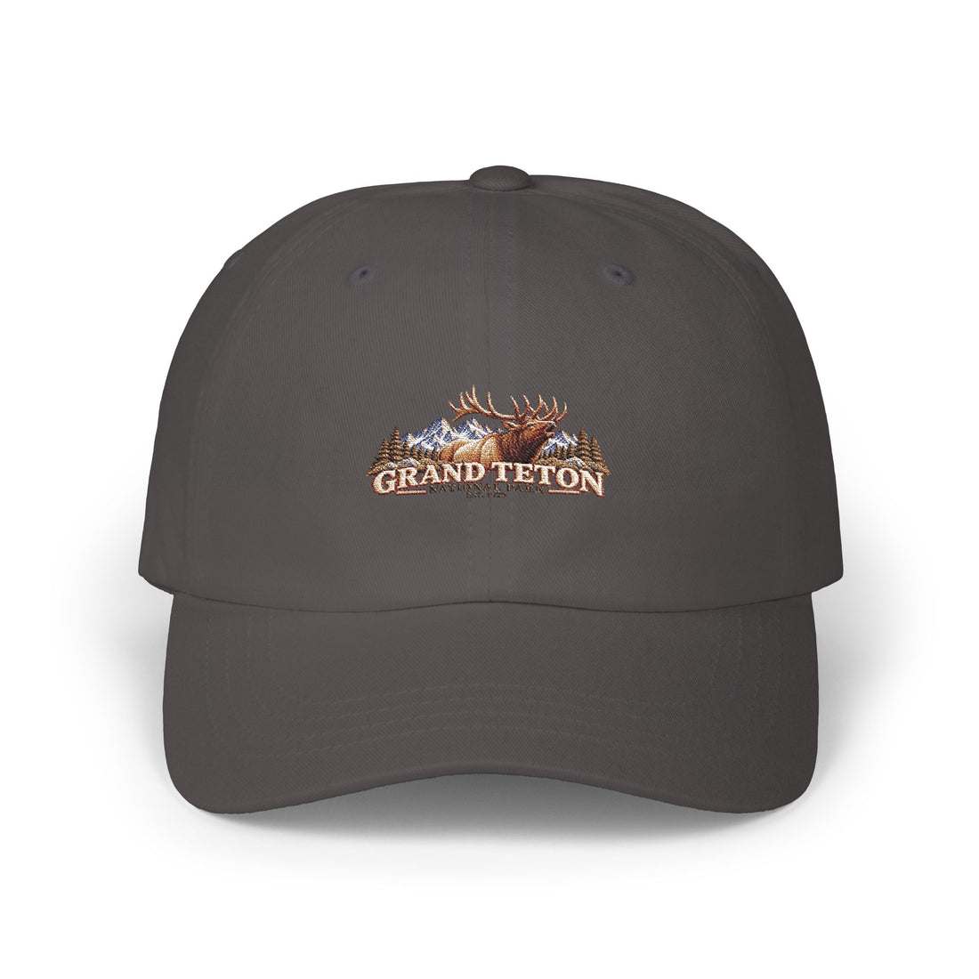 Grand Teton National Park Elk Dad Cap