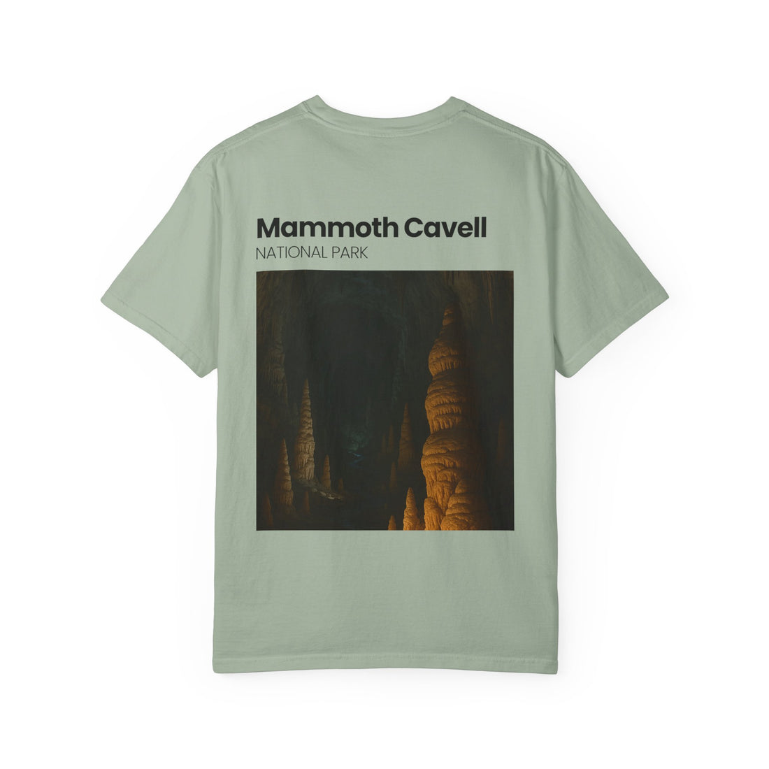 Mammoth Cavell National Park T-shirt | Cave Stalactite Photo Tee
