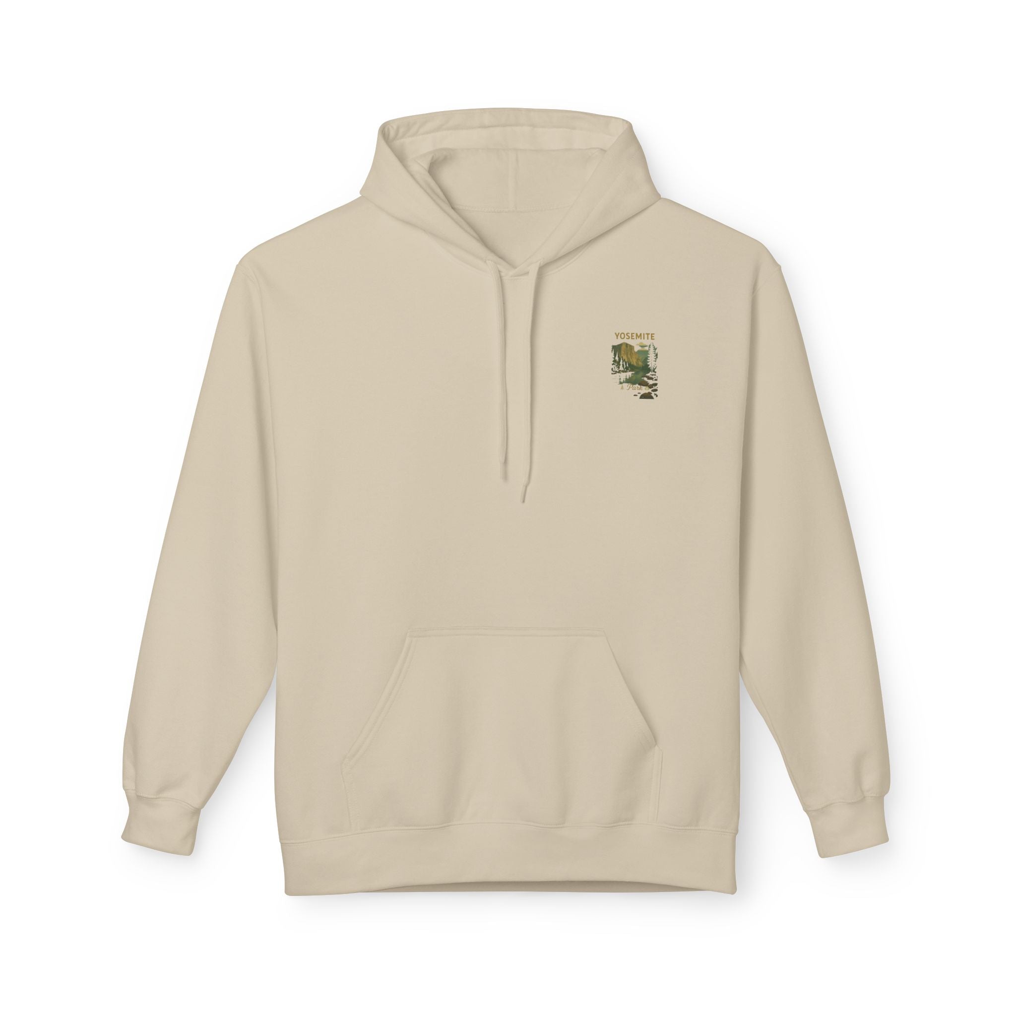 Yosemite National Park Half Dome Illustration Hoodie | National Park Travel Sweatshirt