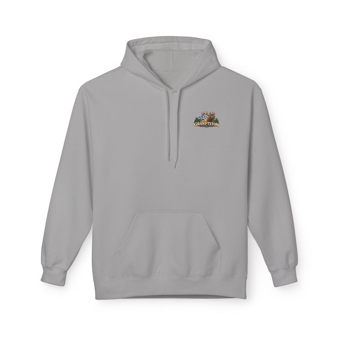 Grand Teton National Park Elk Graphic Hoodie
