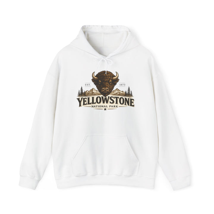 Yellowstone Bison Hoodie – Where the Wild Still Roams