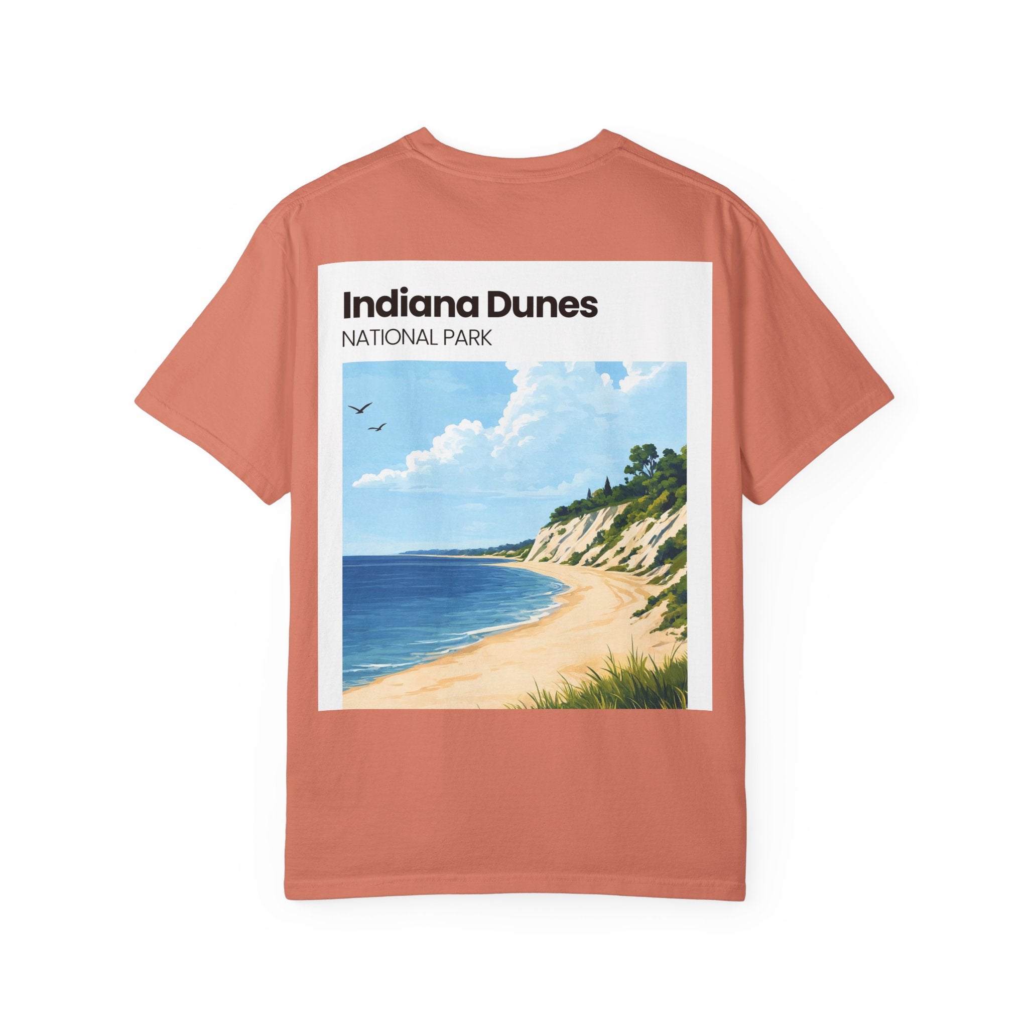 Indiana Dunes National Park Beach Scene T-Shirt | Scenic Nature Tee
