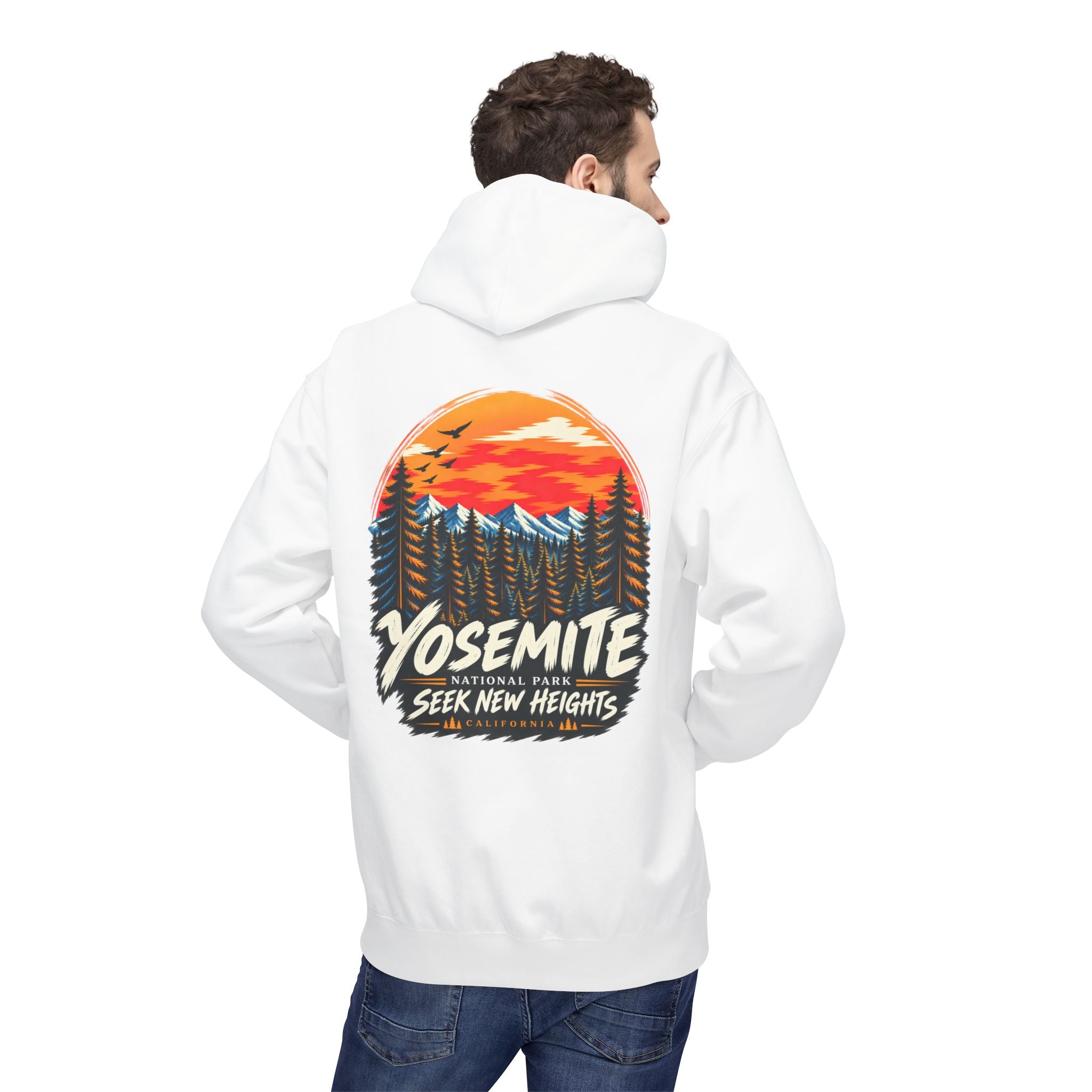 Yosemite National Park Pine Forest – Seek New Heights Hoodie