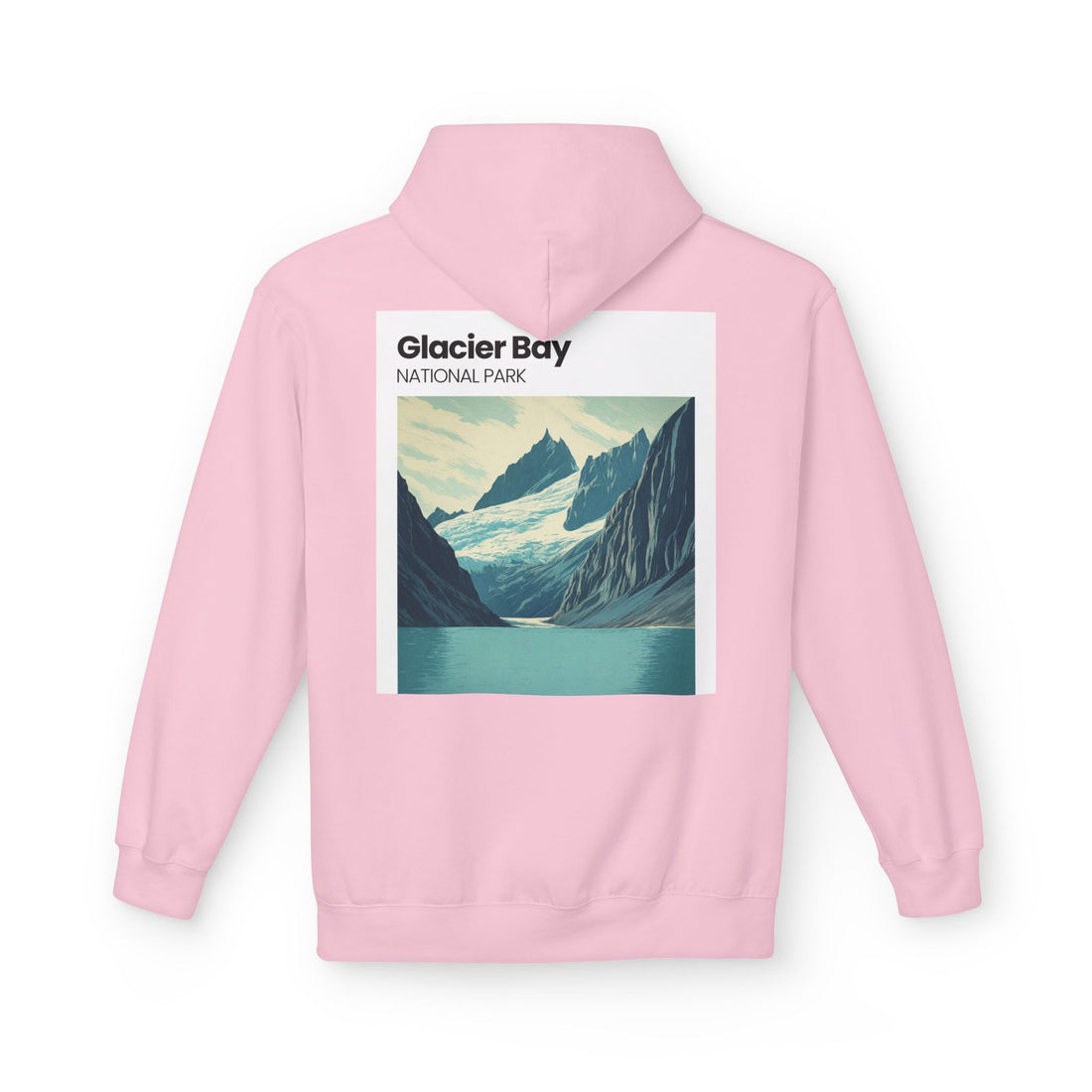 Vintage Wave Surf Patch Hoodie | Small Chest Graphic, Coastal Vibes