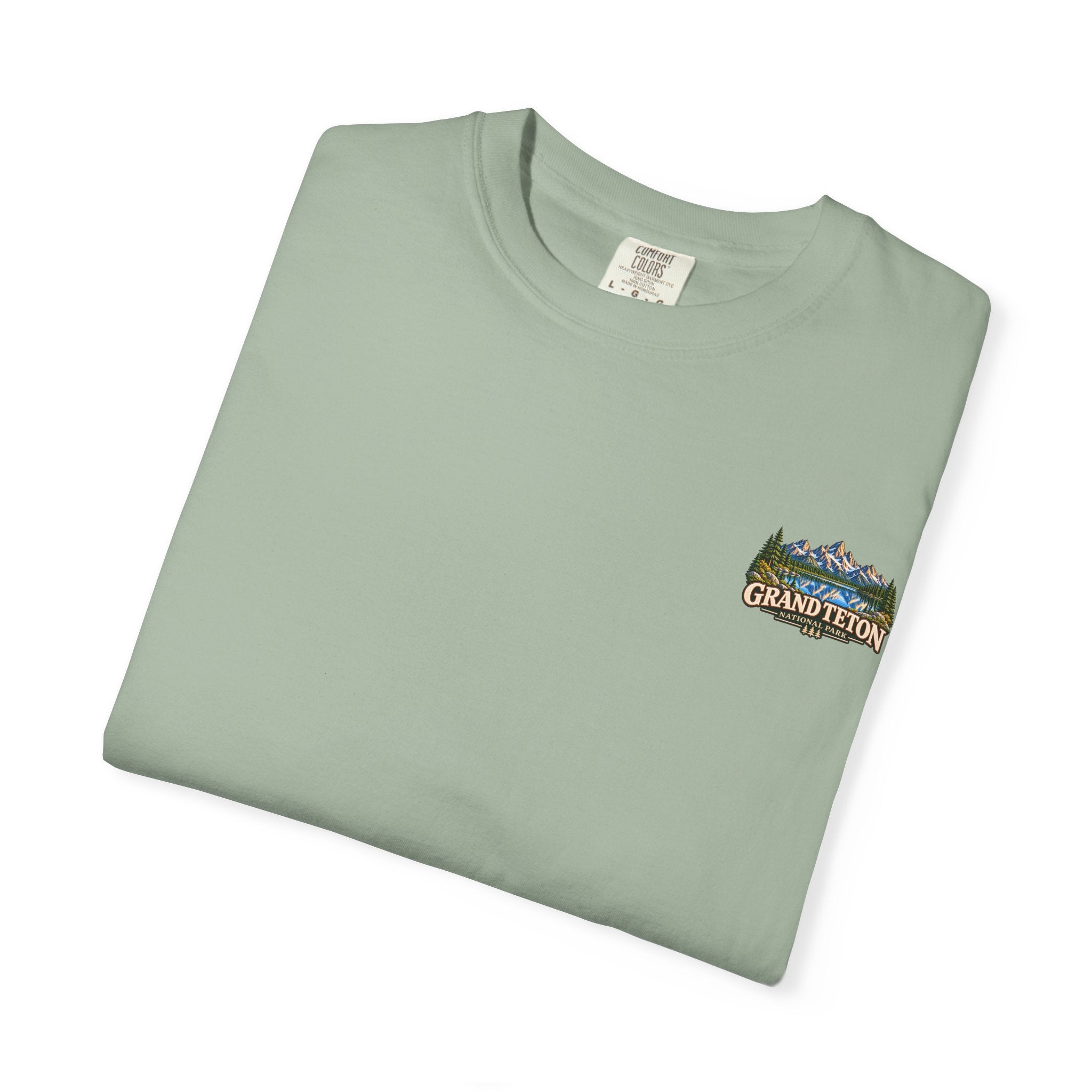 Grand Teton National Park Lake Reflection Graphic T-Shirt