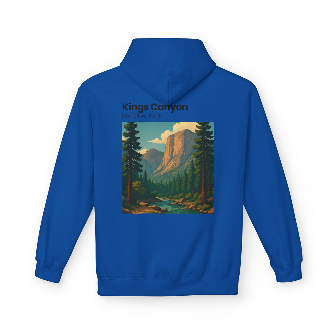 Kings Canyon National Park Hoodie | Vintage Landscape Graphic