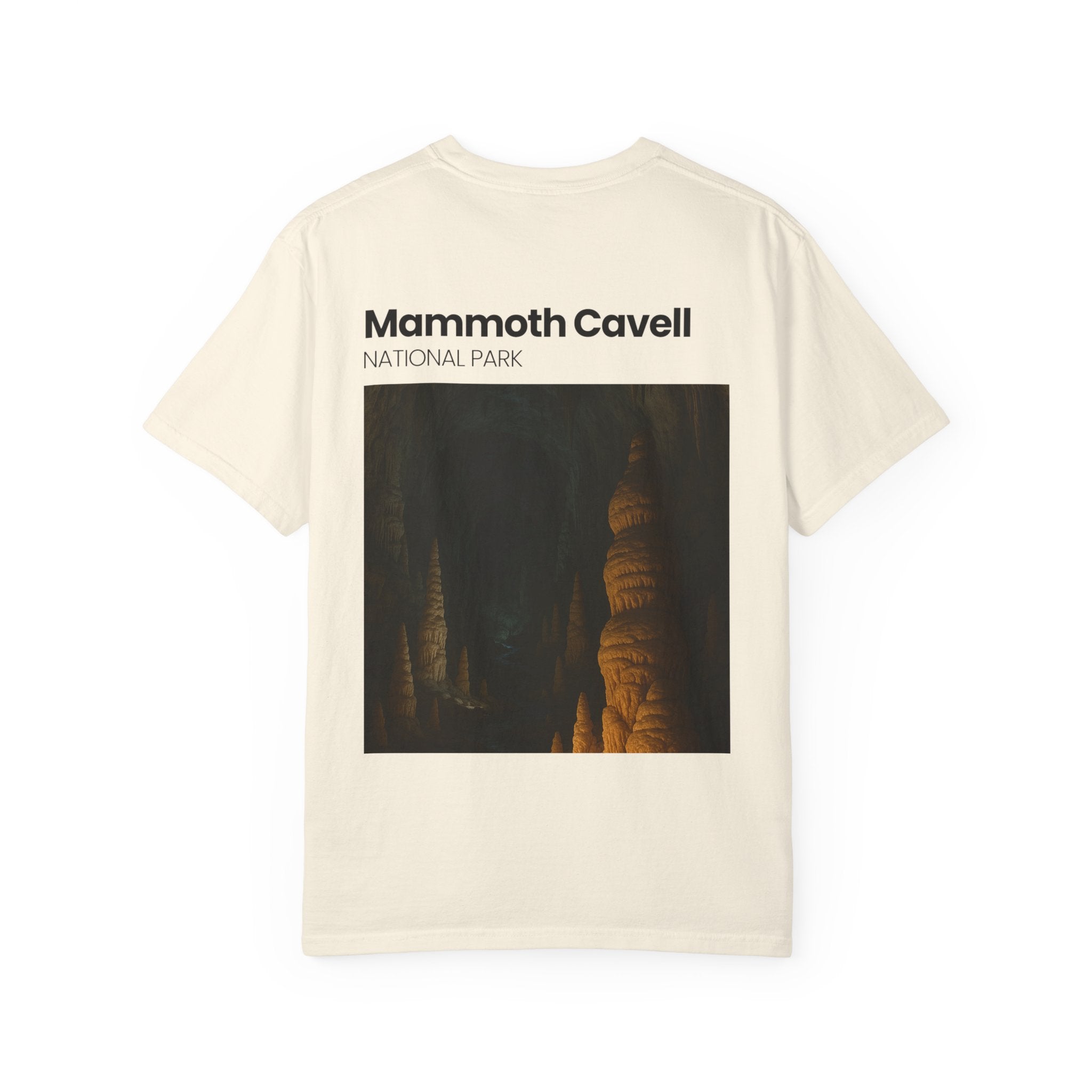 Mammoth Cavell National Park T-shirt | Cave Stalactite Photo Tee