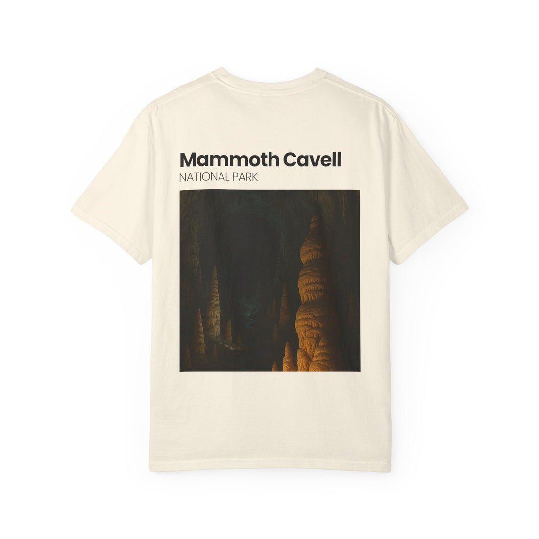 Mammoth Cavell National Park T-shirt | Cave Stalactite Photo Tee