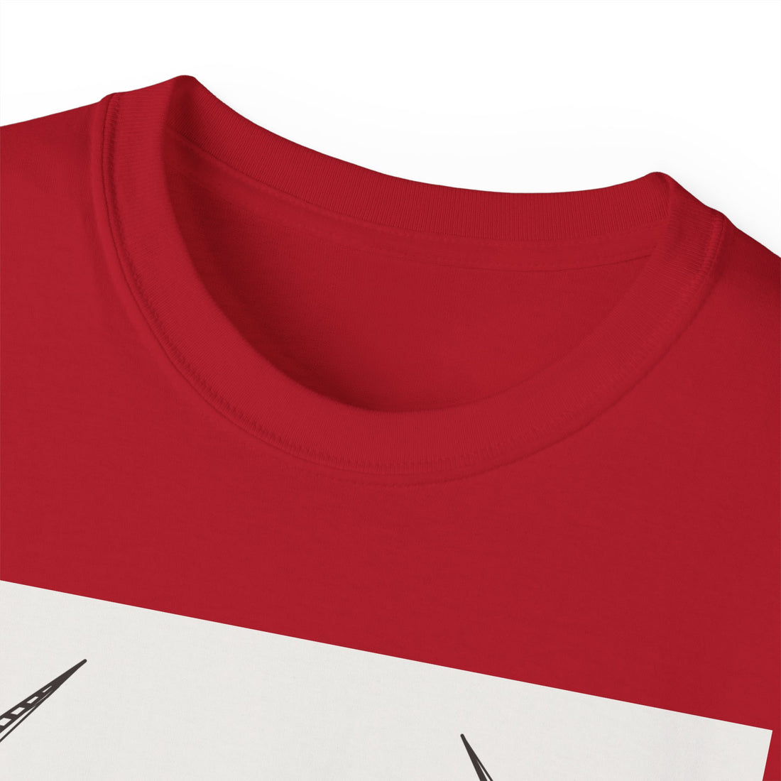 Geometric Deer Graphic Tee - Unisex Ultra Cotton T-Shirt