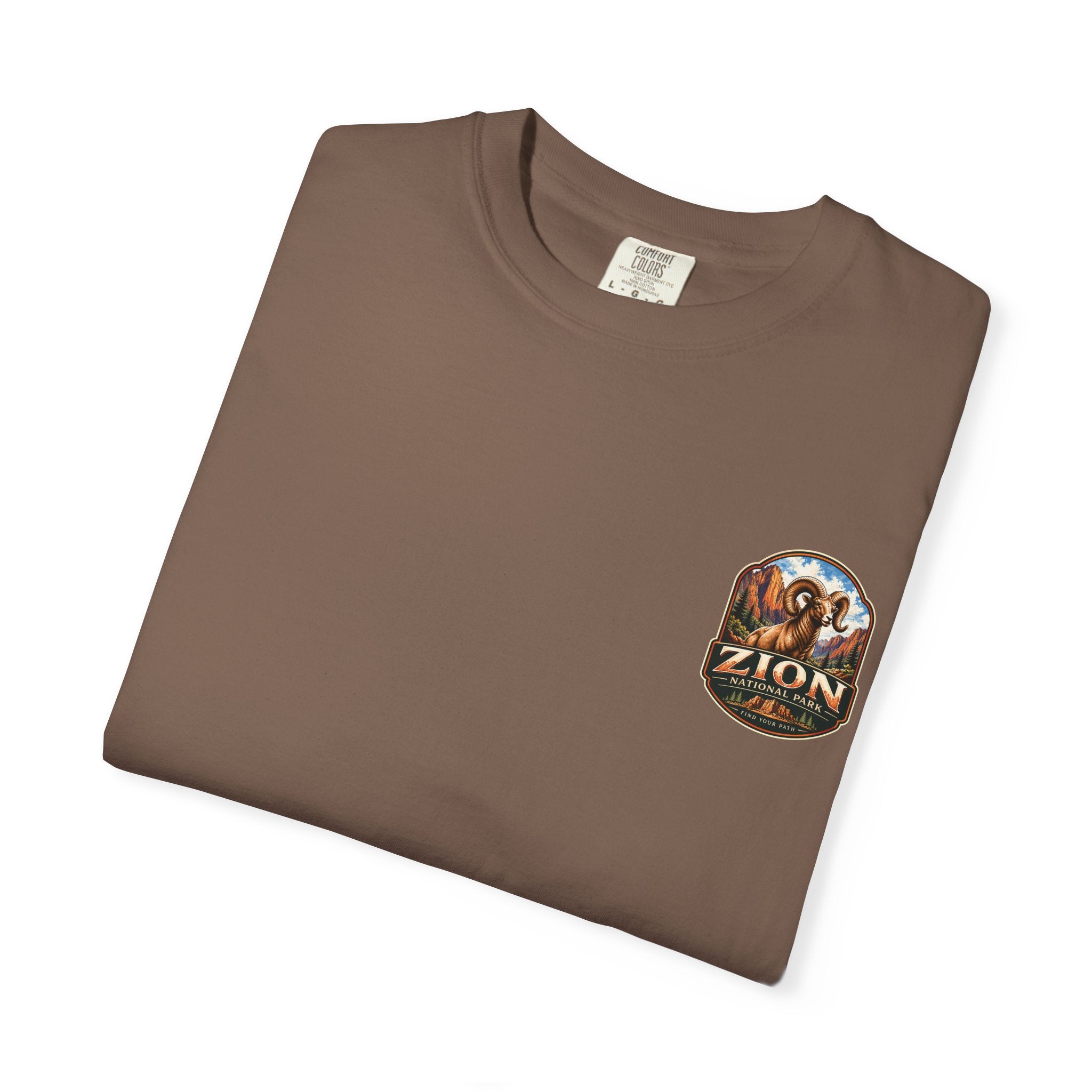 Bighorn Sheep Zion National Park Vintage Graphic T-Shirt