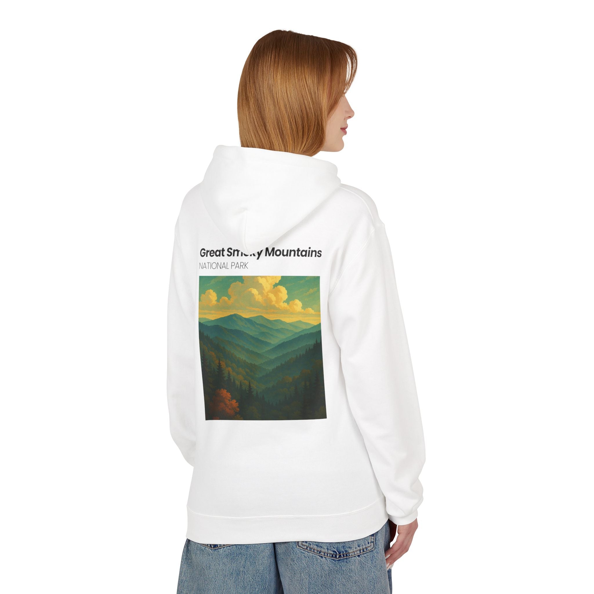 Great Smoky Mountains landscape hoodie | National Park pullover