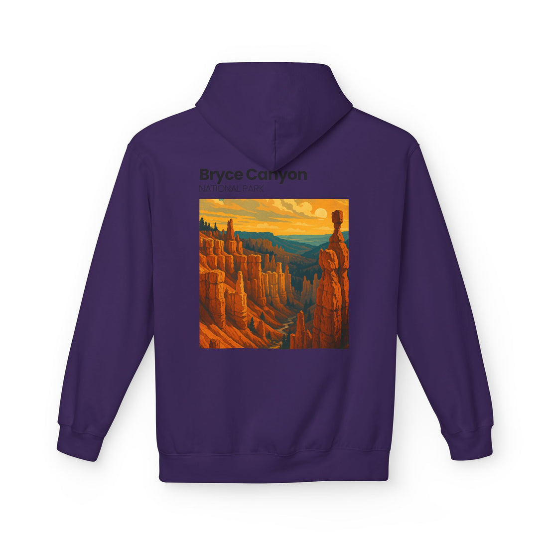 Bryce Canyon National Park Hoodie | Sunset Canyon Landscape