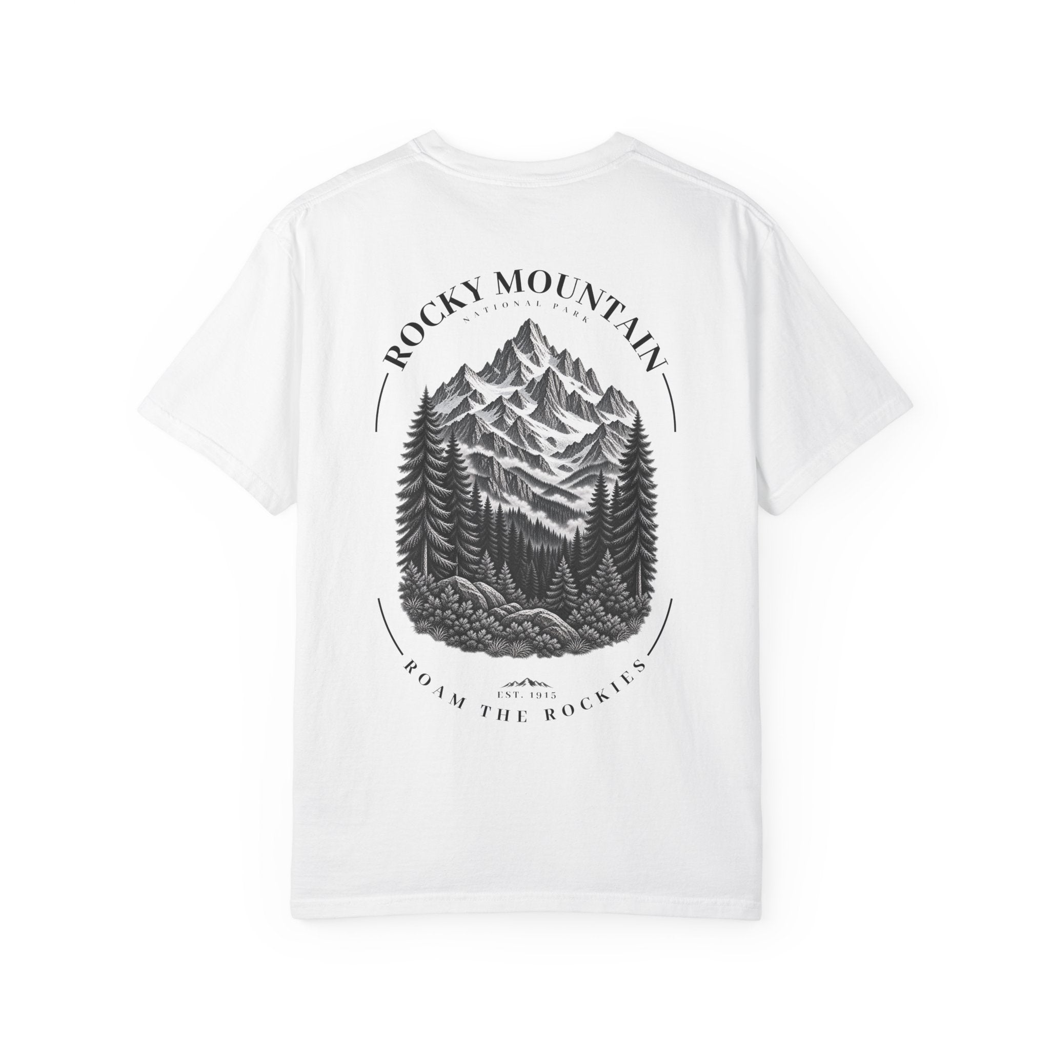 Rocky Mountain National Park Mountain Range Graphic T-Shirt