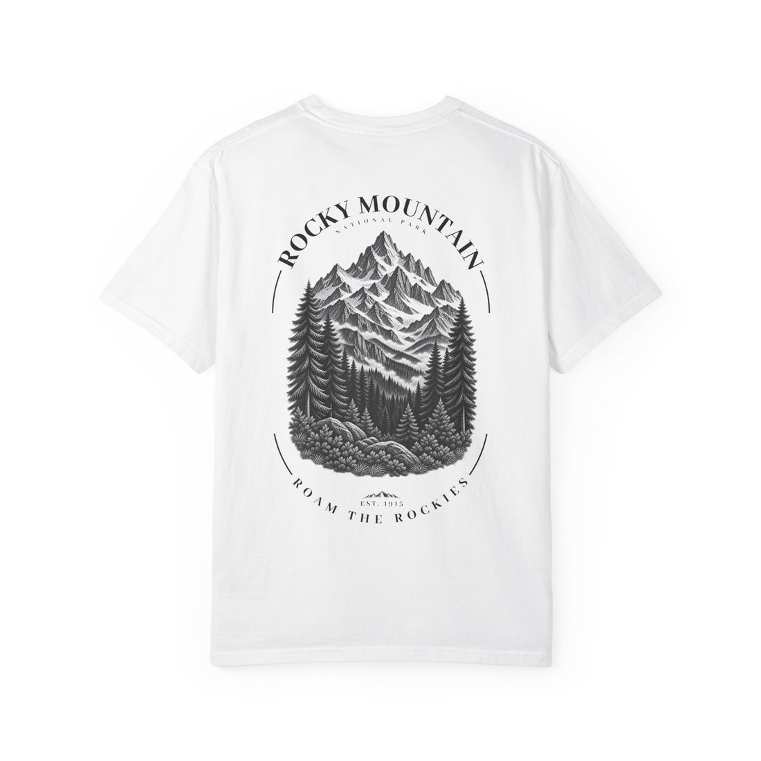Rocky Mountain National Park Mountain Range Graphic T-Shirt
