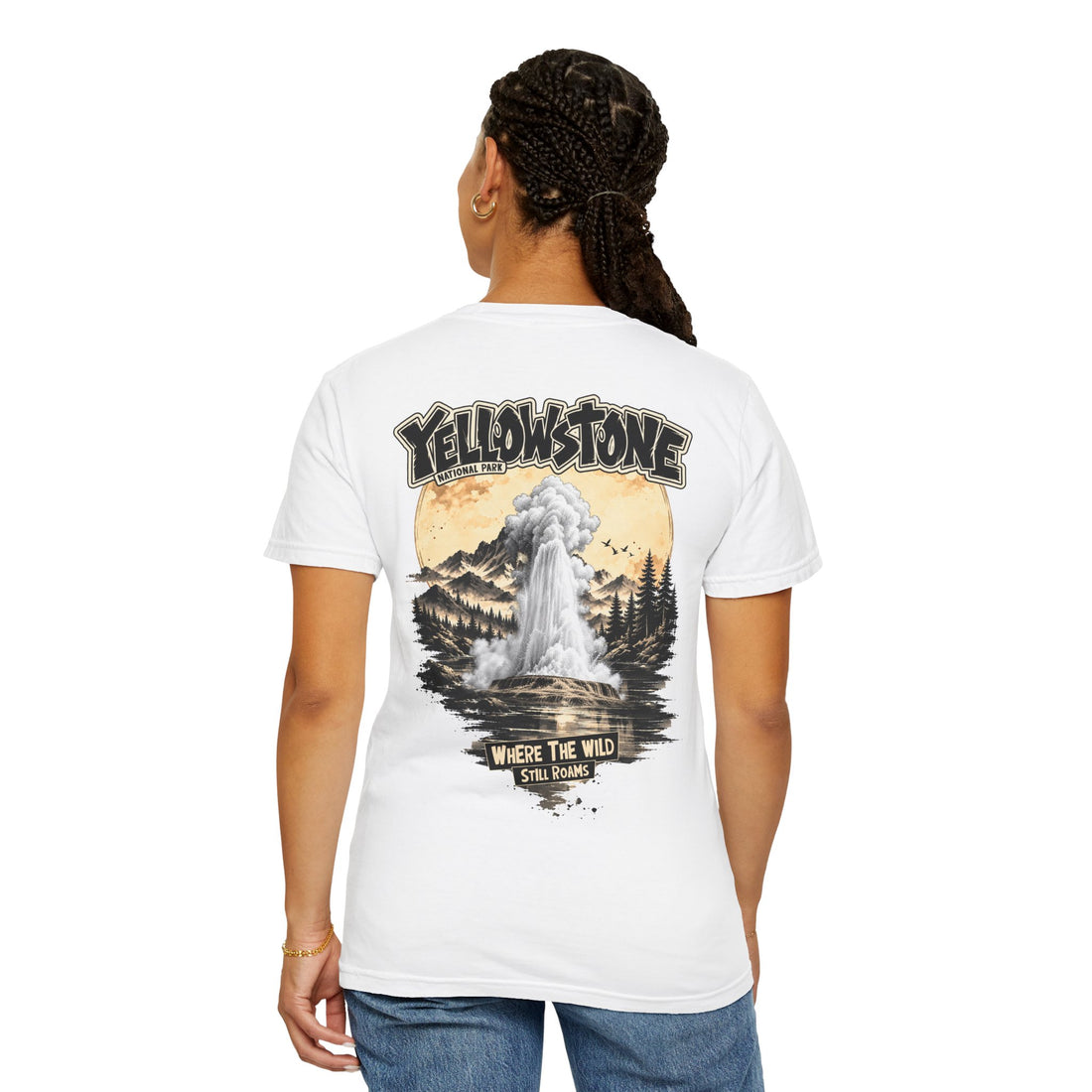 Yellowstone Old Faithful – Where the Wild Still Roams T-Shirt