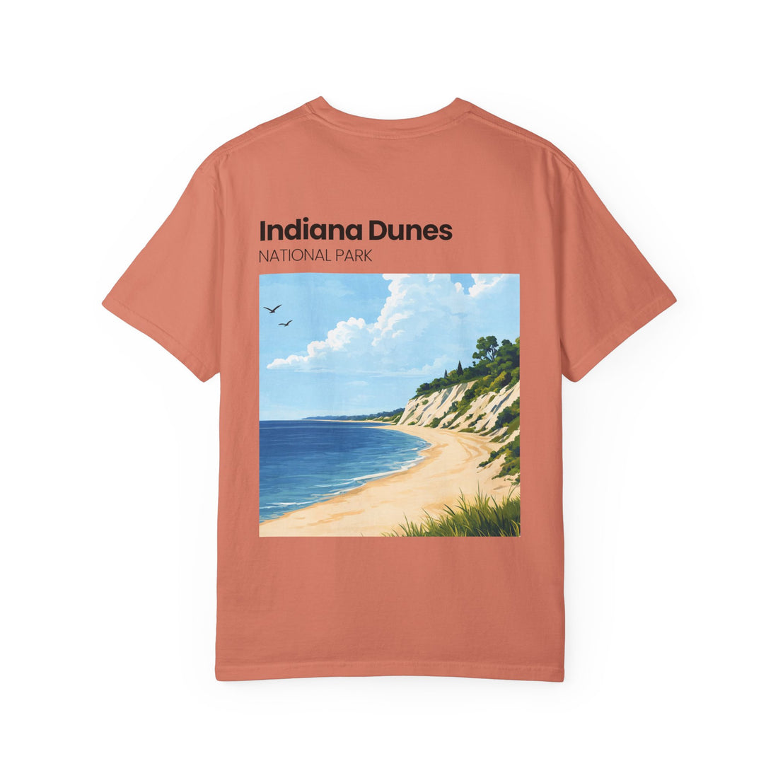 Indiana Dunes National Park Beach Scene T-Shirt | Scenic Nature Tee