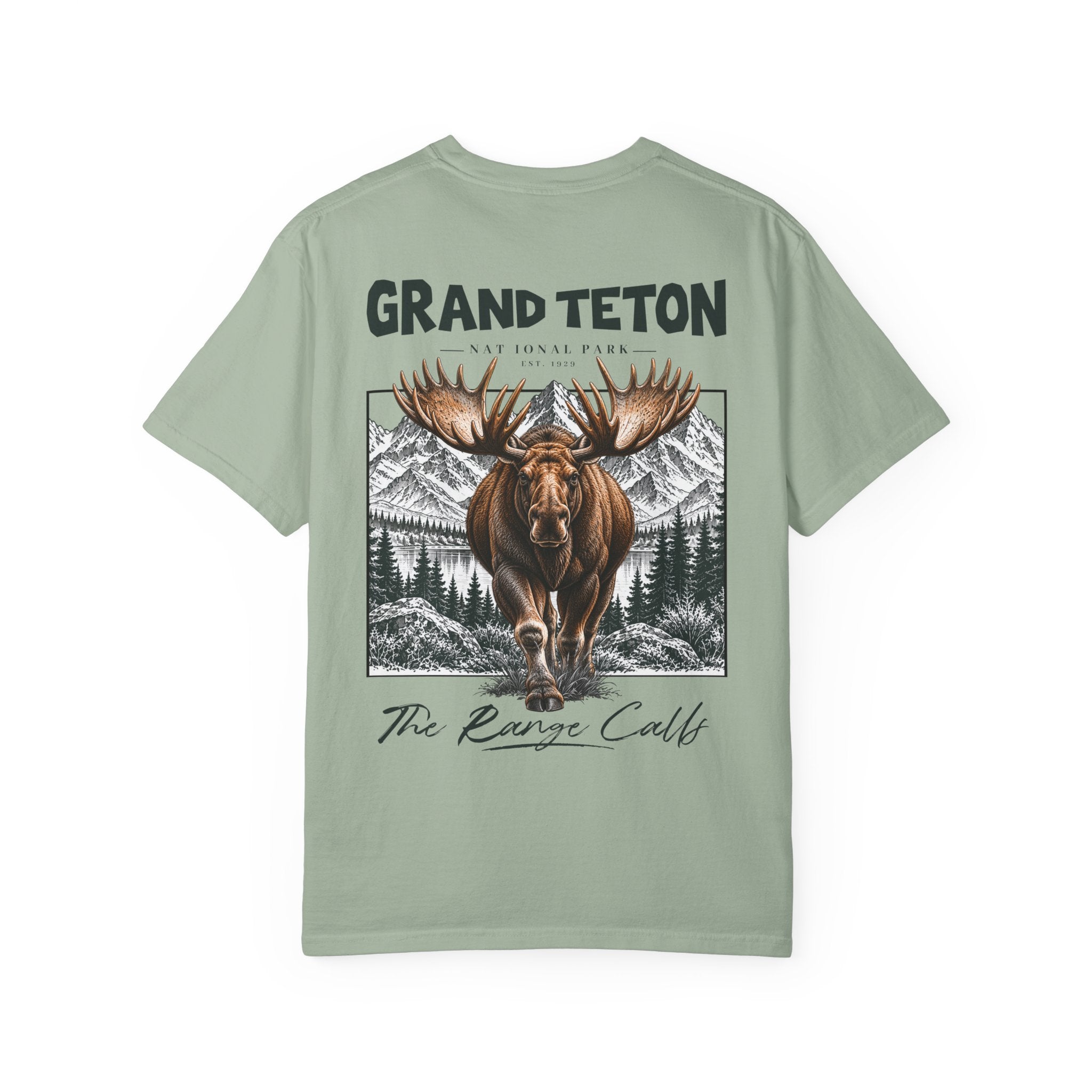 Grand Teton National Park Moose Graphic T-Shirt
