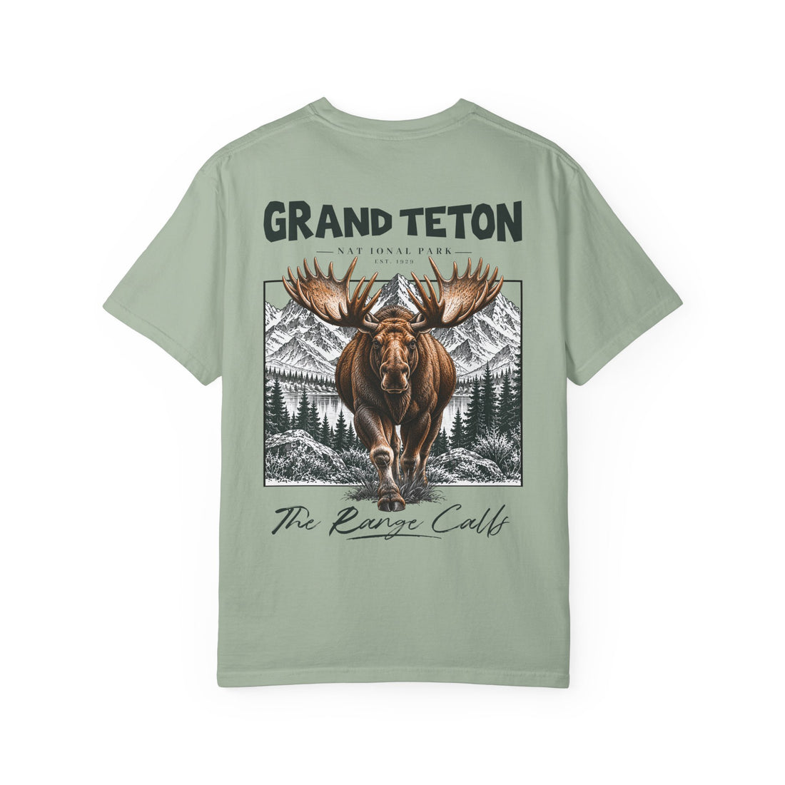Grand Teton National Park Moose Graphic T-Shirt