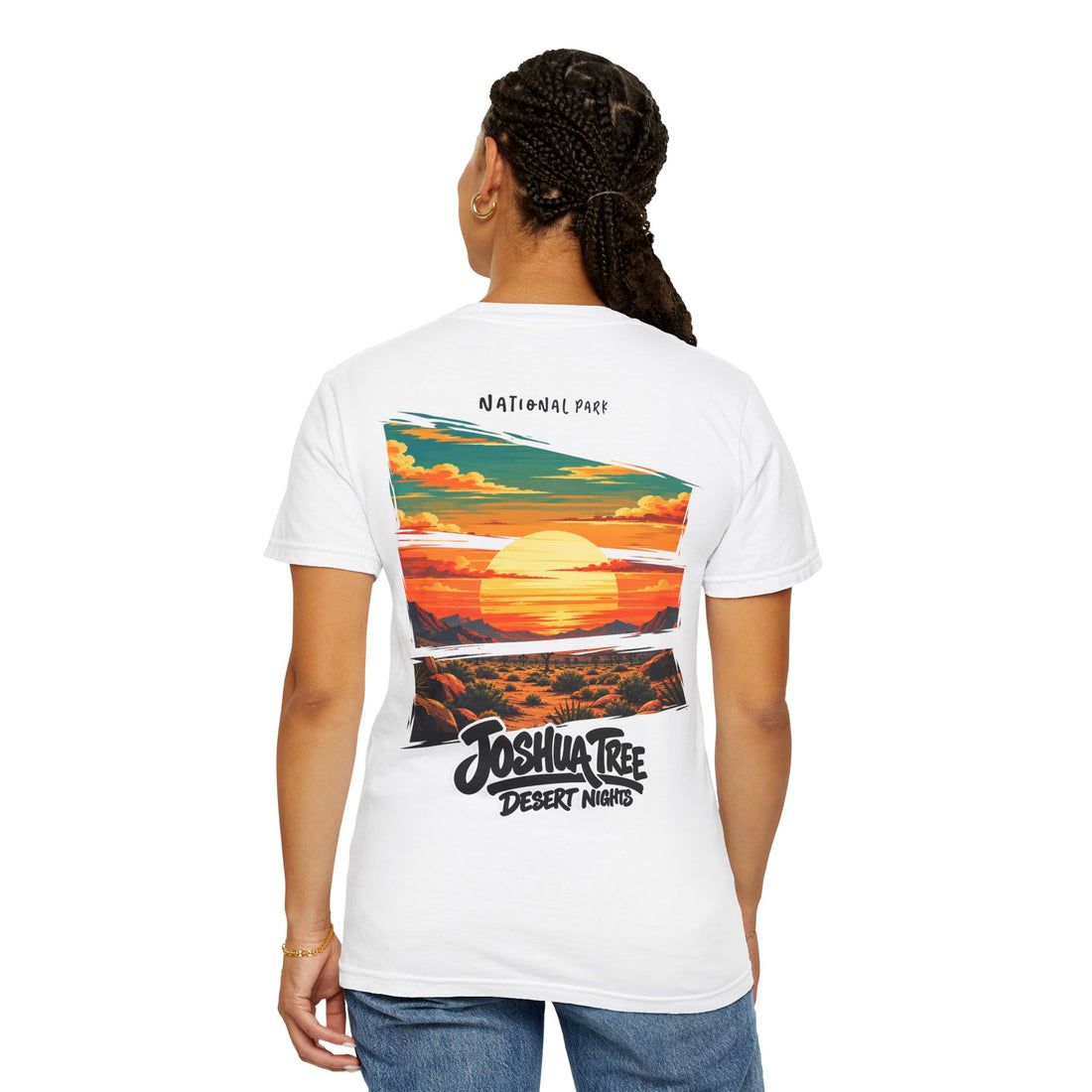 Joshua Tree National Park – Desert Sunset Graphic T-Shirt