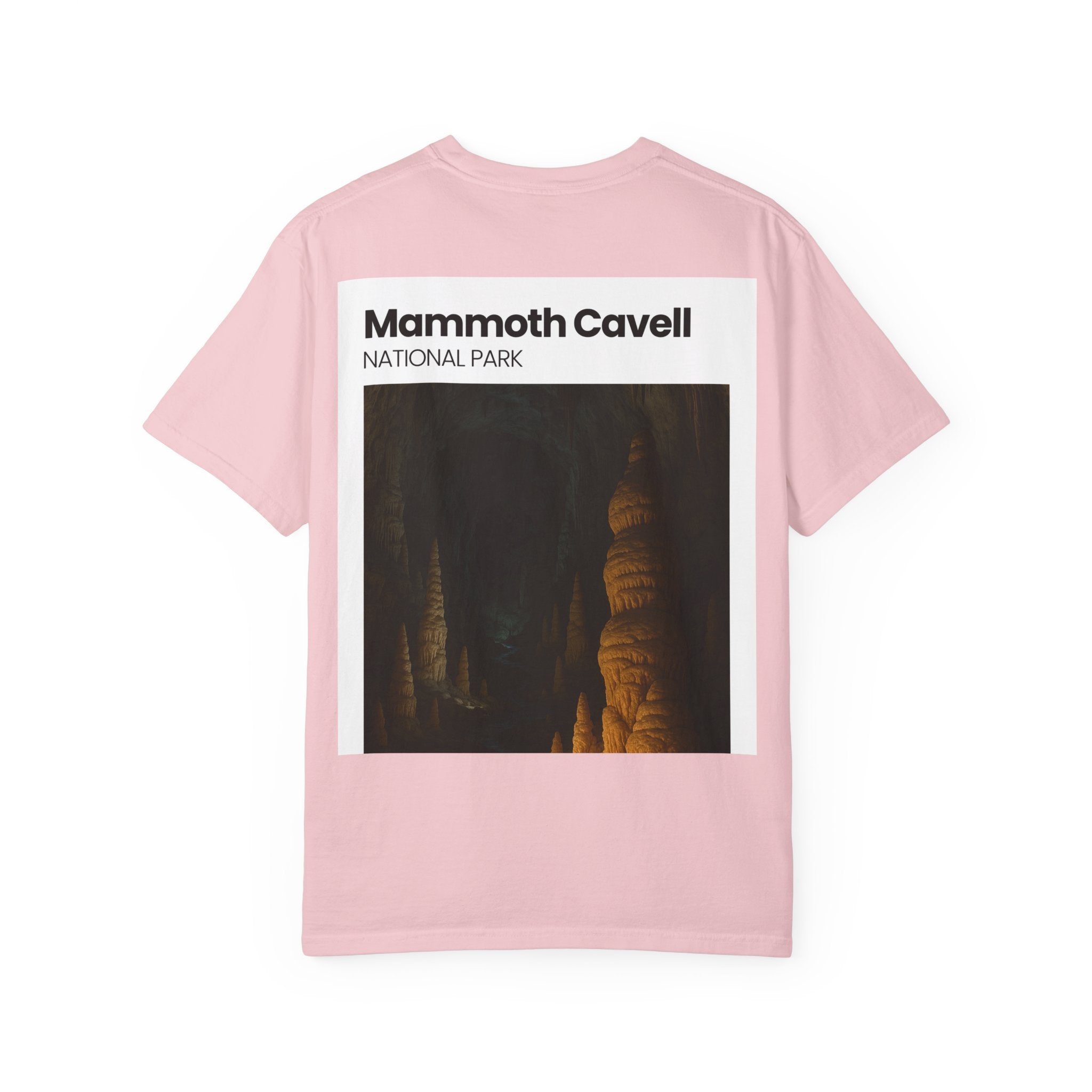 Mammoth Cavell National Park T-shirt | Cave Stalactite Photo Tee