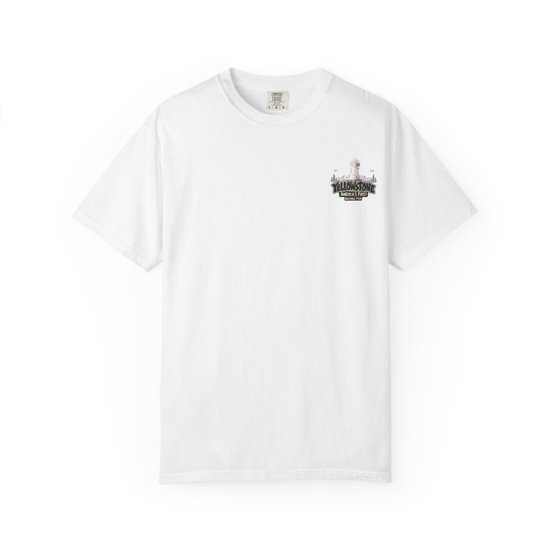 Yellowstone Old Faithful – Where the Wild Still Roams T-Shirt