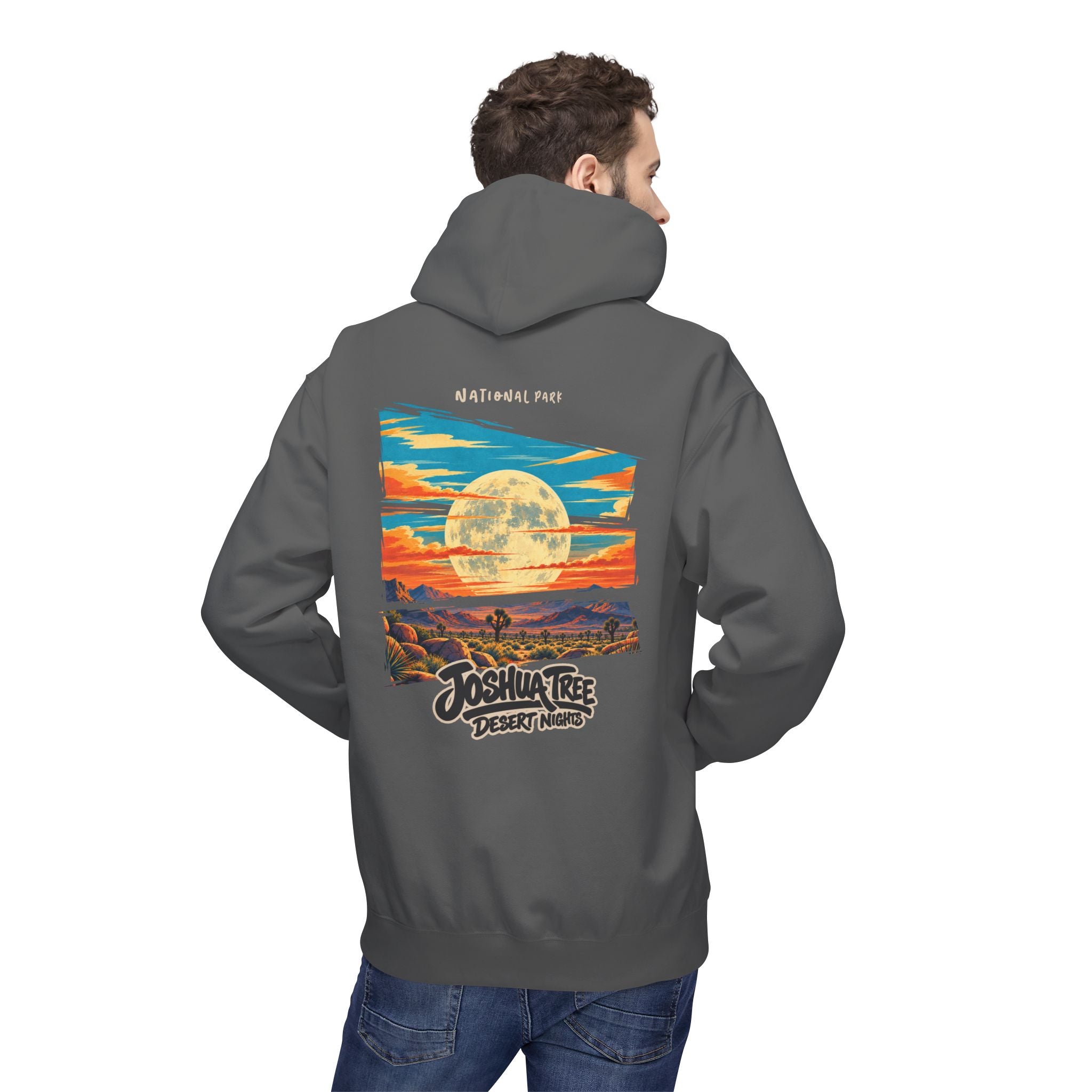 Joshua Tree National Park – Moon Graphic Hoodie