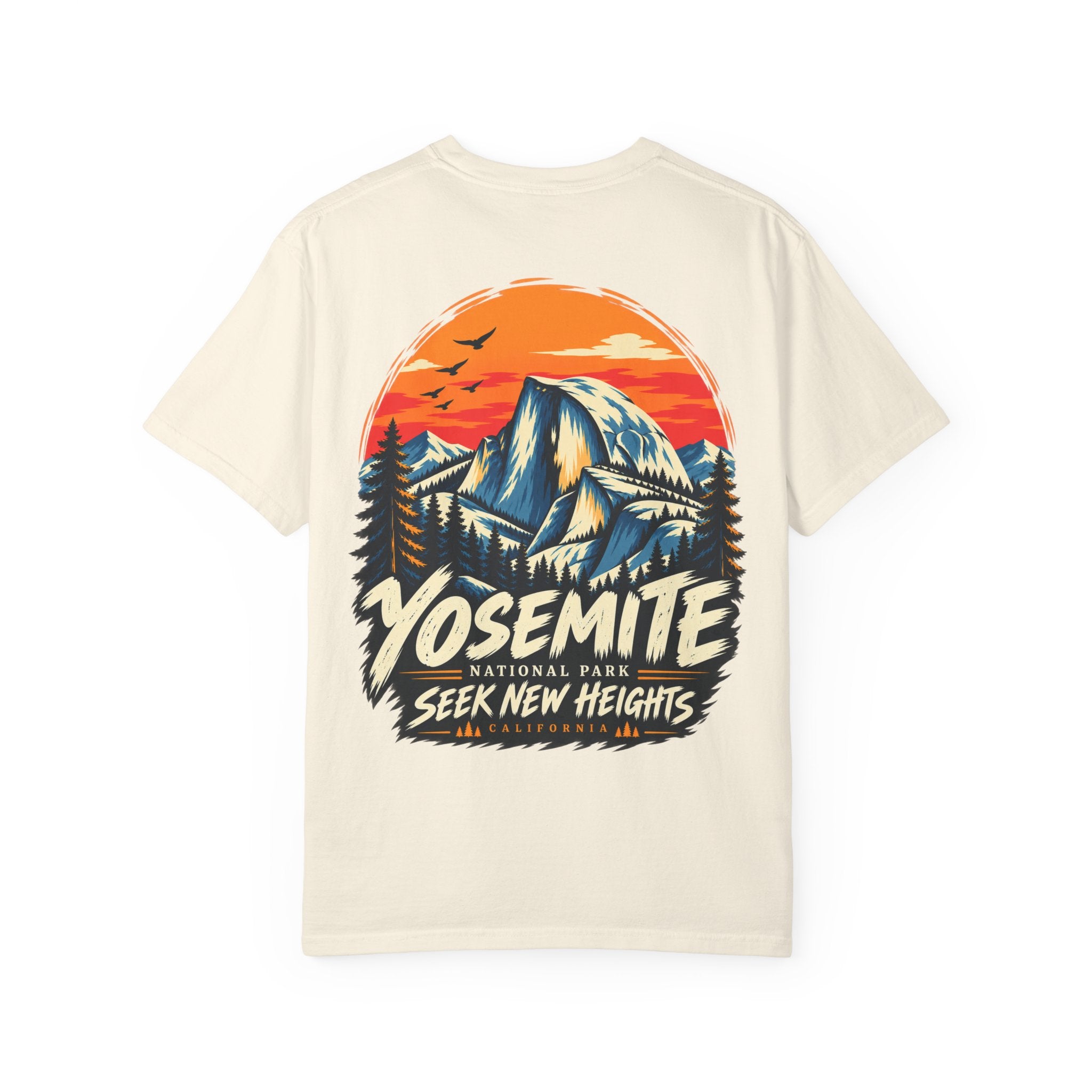 Yosemite National Park Half Dome – Seek New Heights T-Shirt