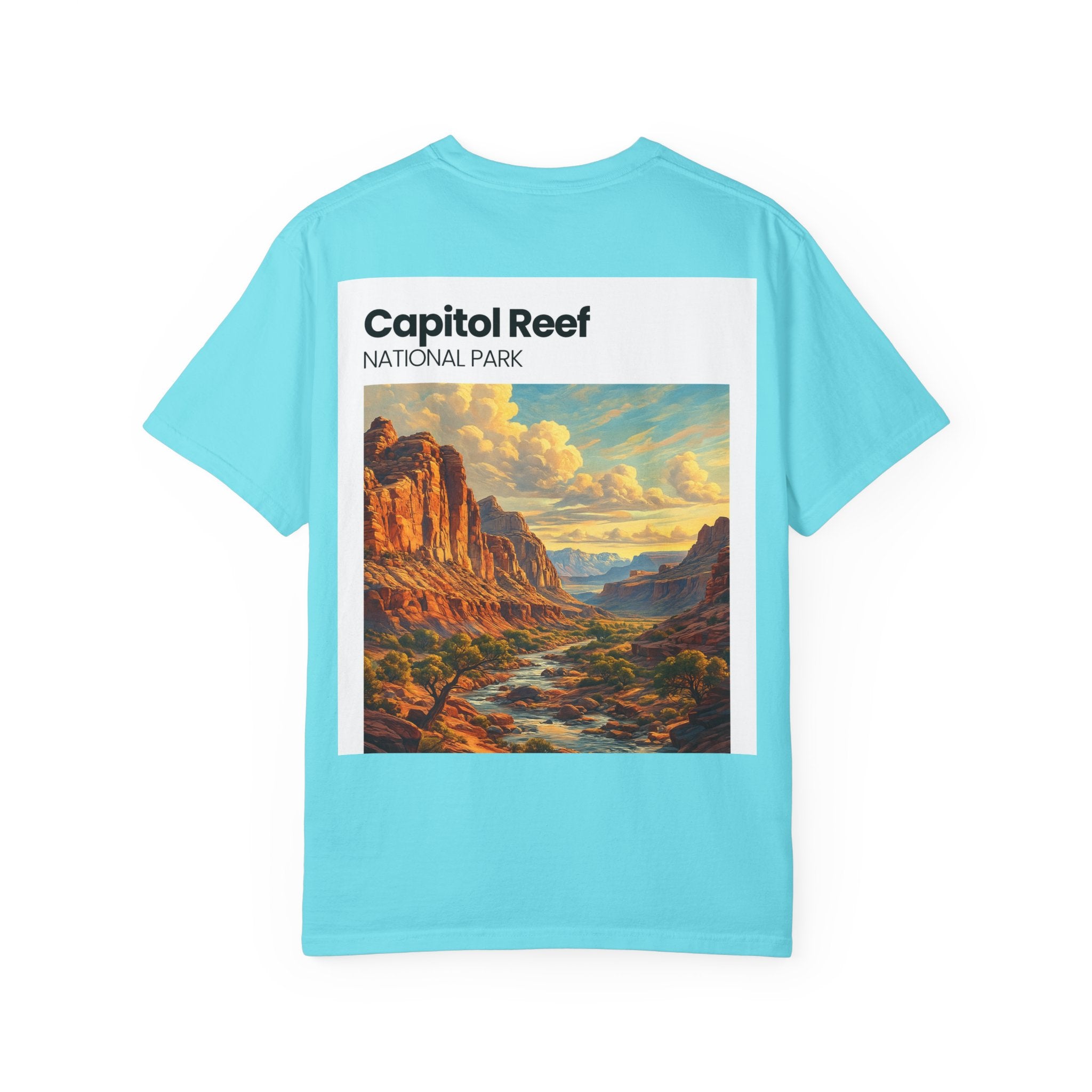 Capitol Reef National Park landscape T-Shirt | Scenic Utah canyon tee