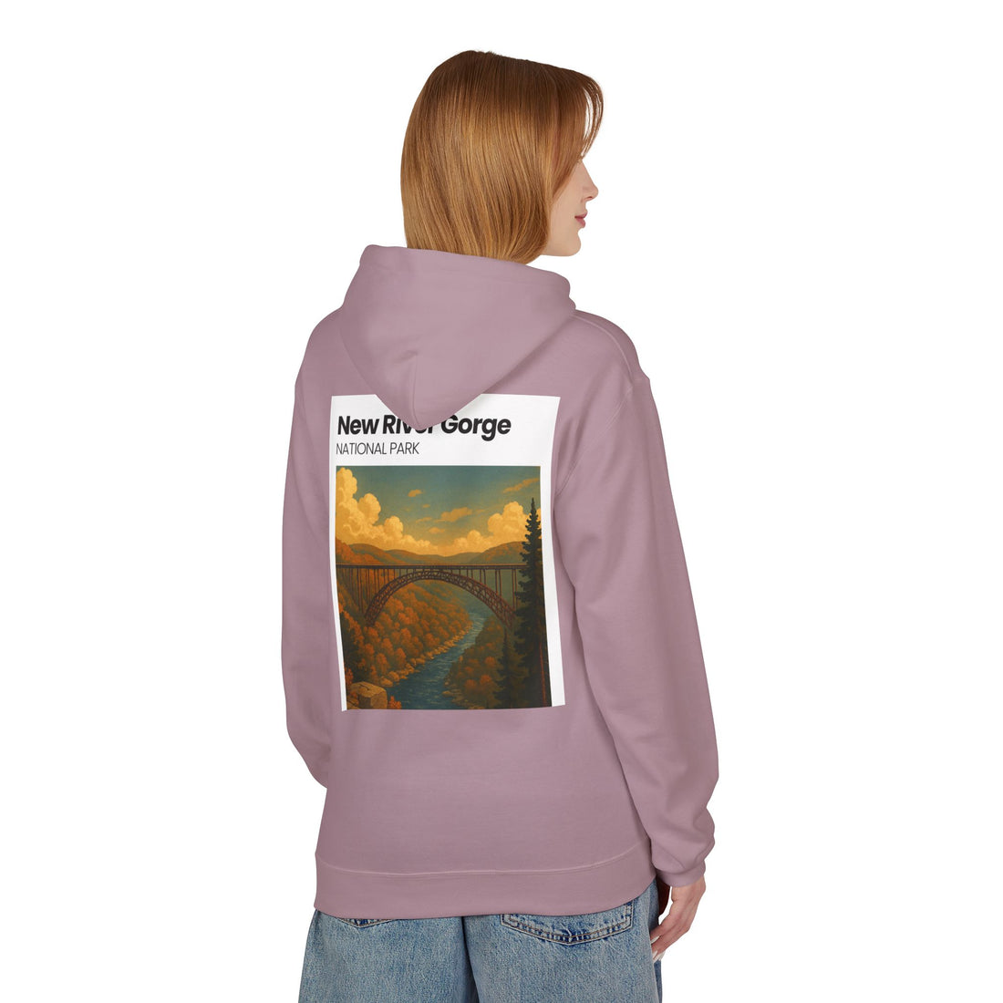 New River Gorge National Park hoodie | Scenic Bridge Landscape Pullover