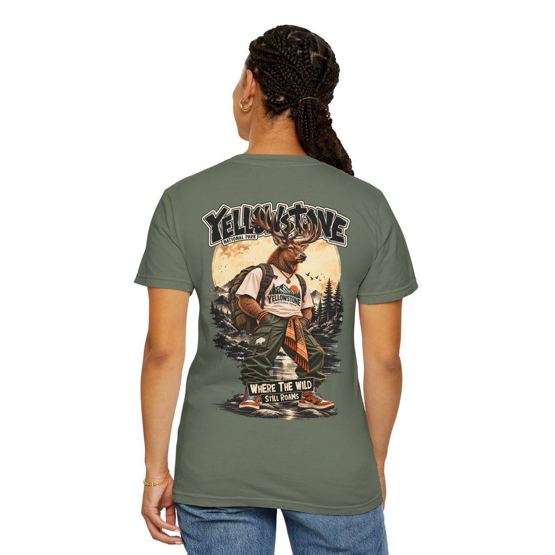 Yellowstone Elk – Where the Wild Still Roams T-Shirt