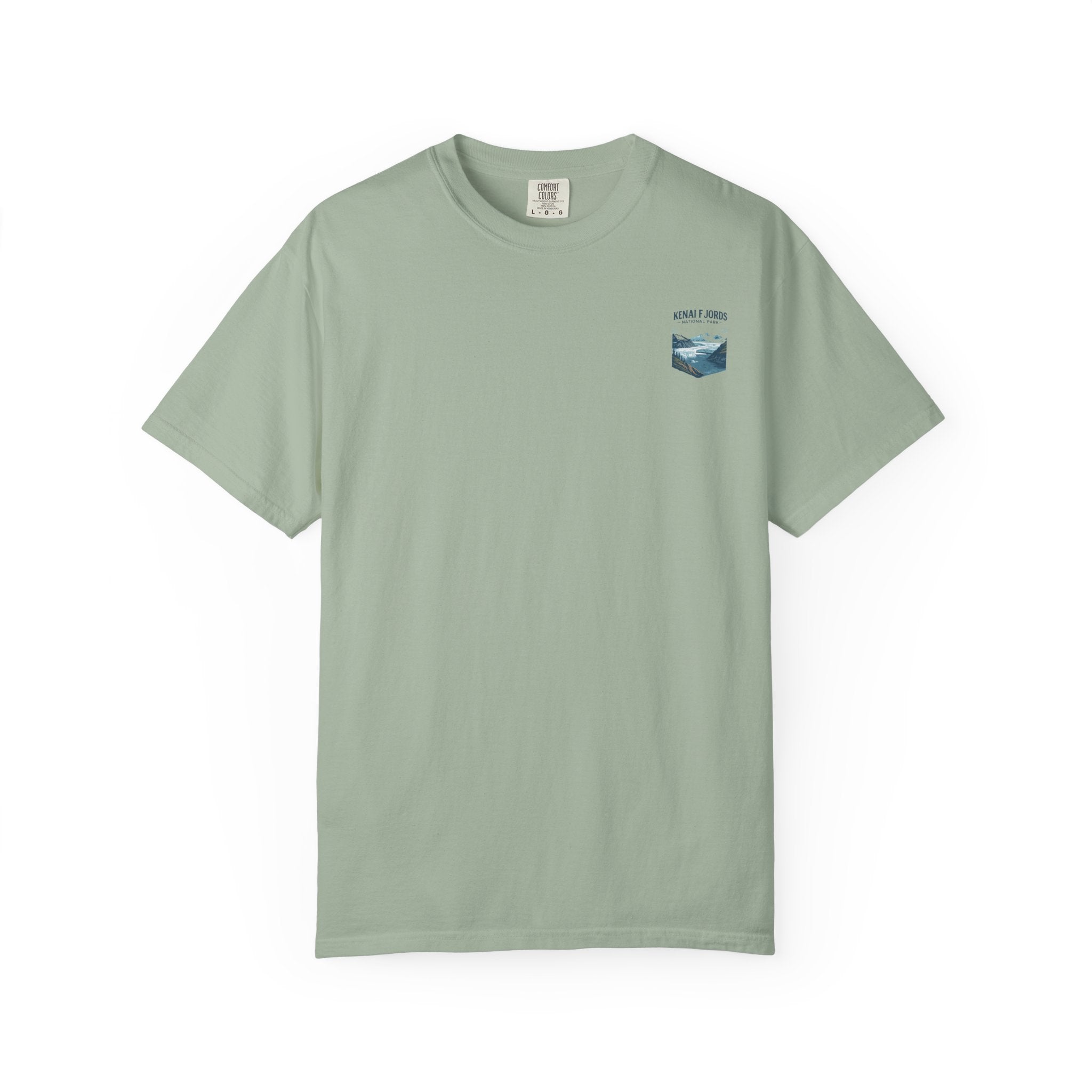 Kenai Fjords National Park Graphic T-shirt | Alaska Glacier Illustration