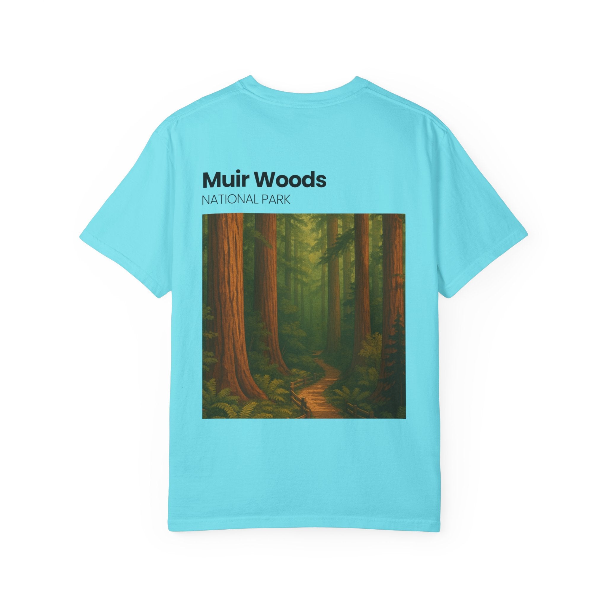 Muir Woods National Park forest trail T-Shirt | Scenic nature tee